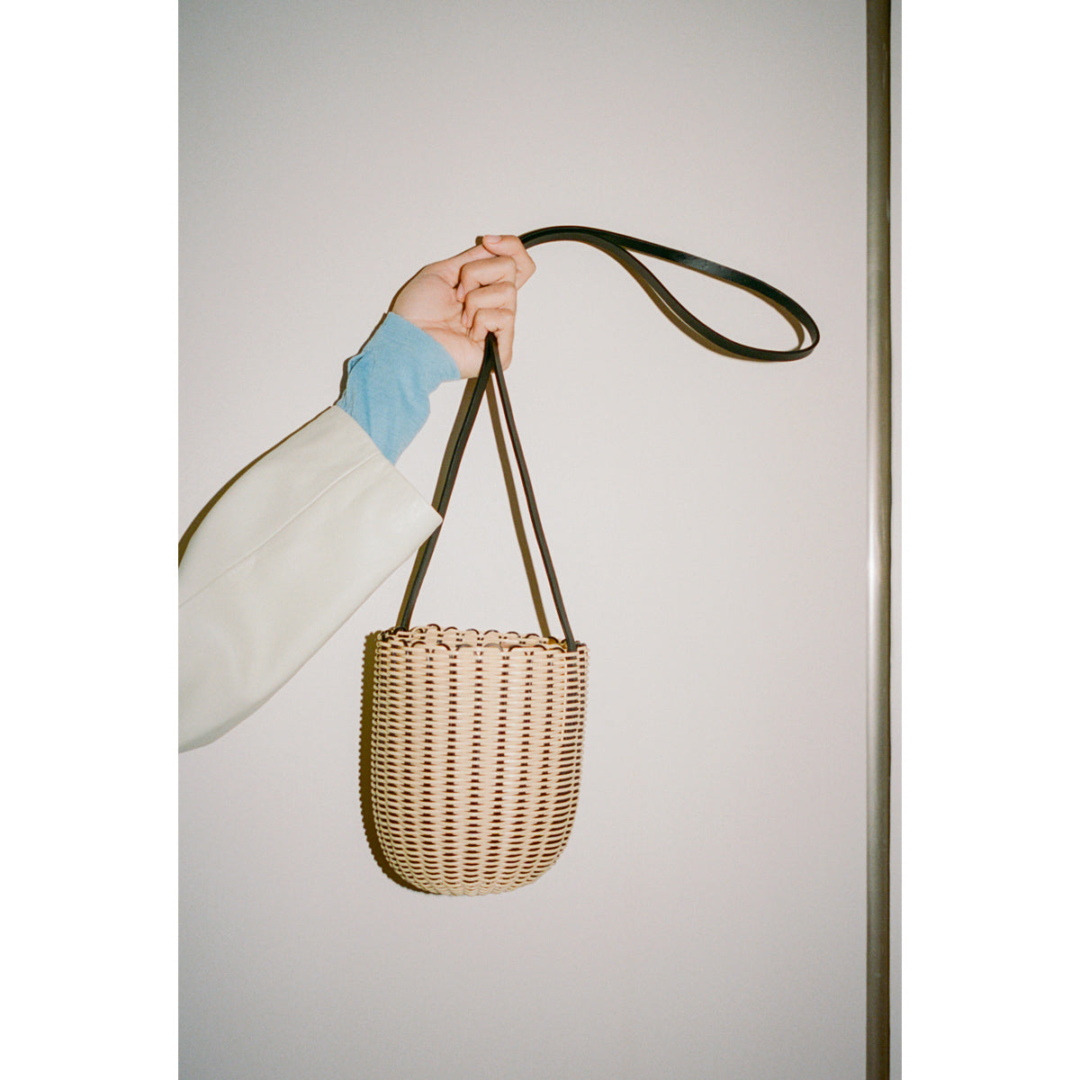 Mini Bucket | Black + Cream