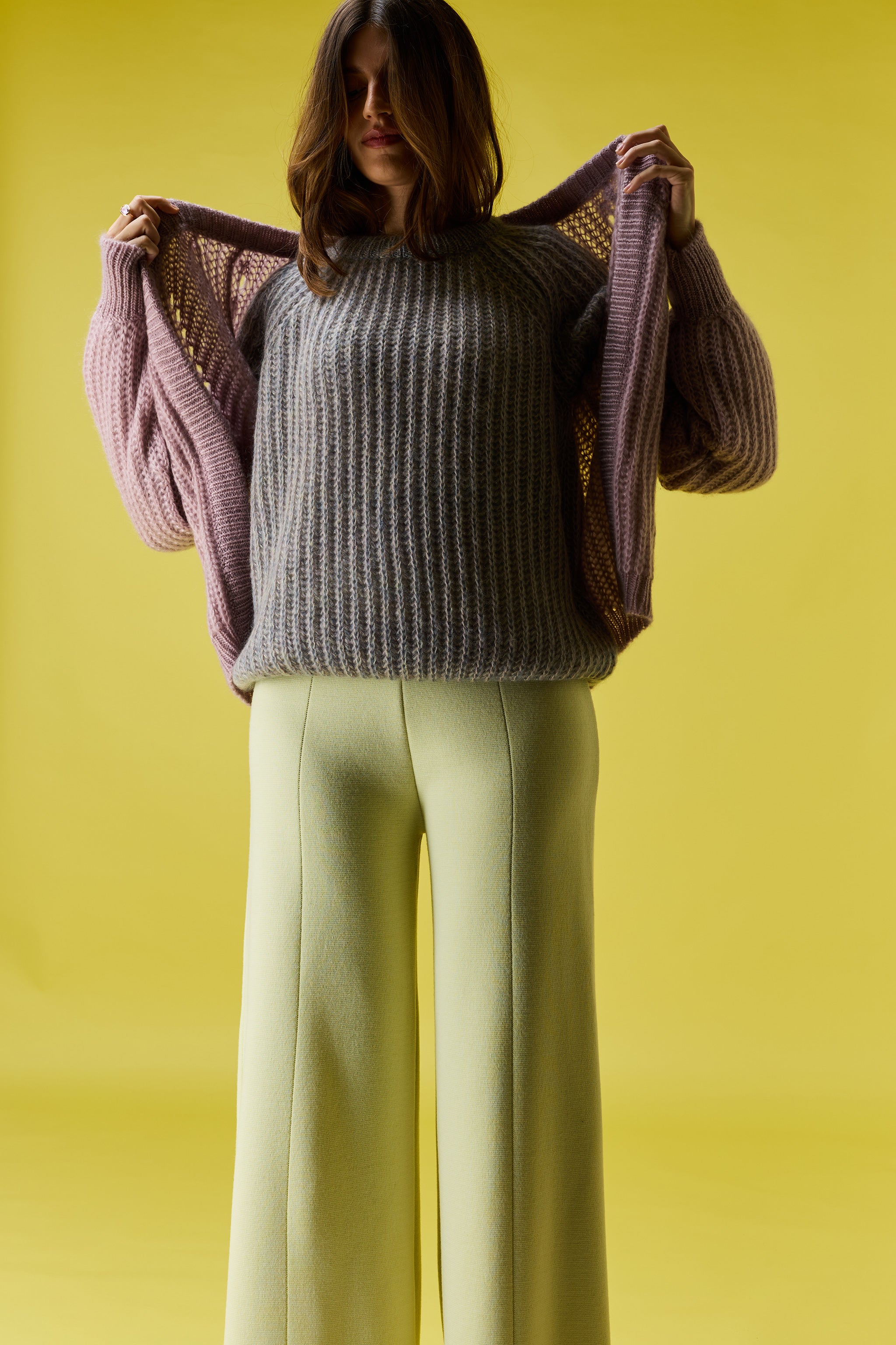 Puffy cardigan