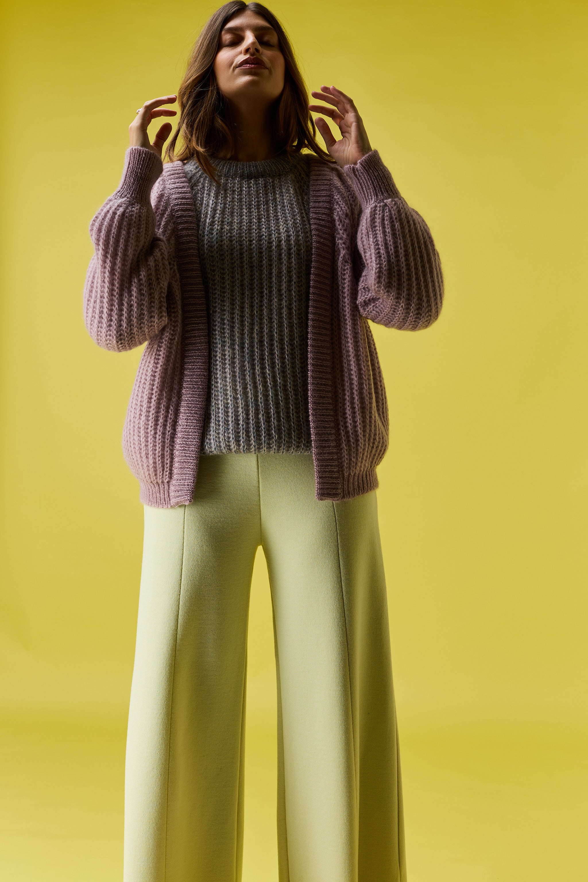 Puffy cardigan