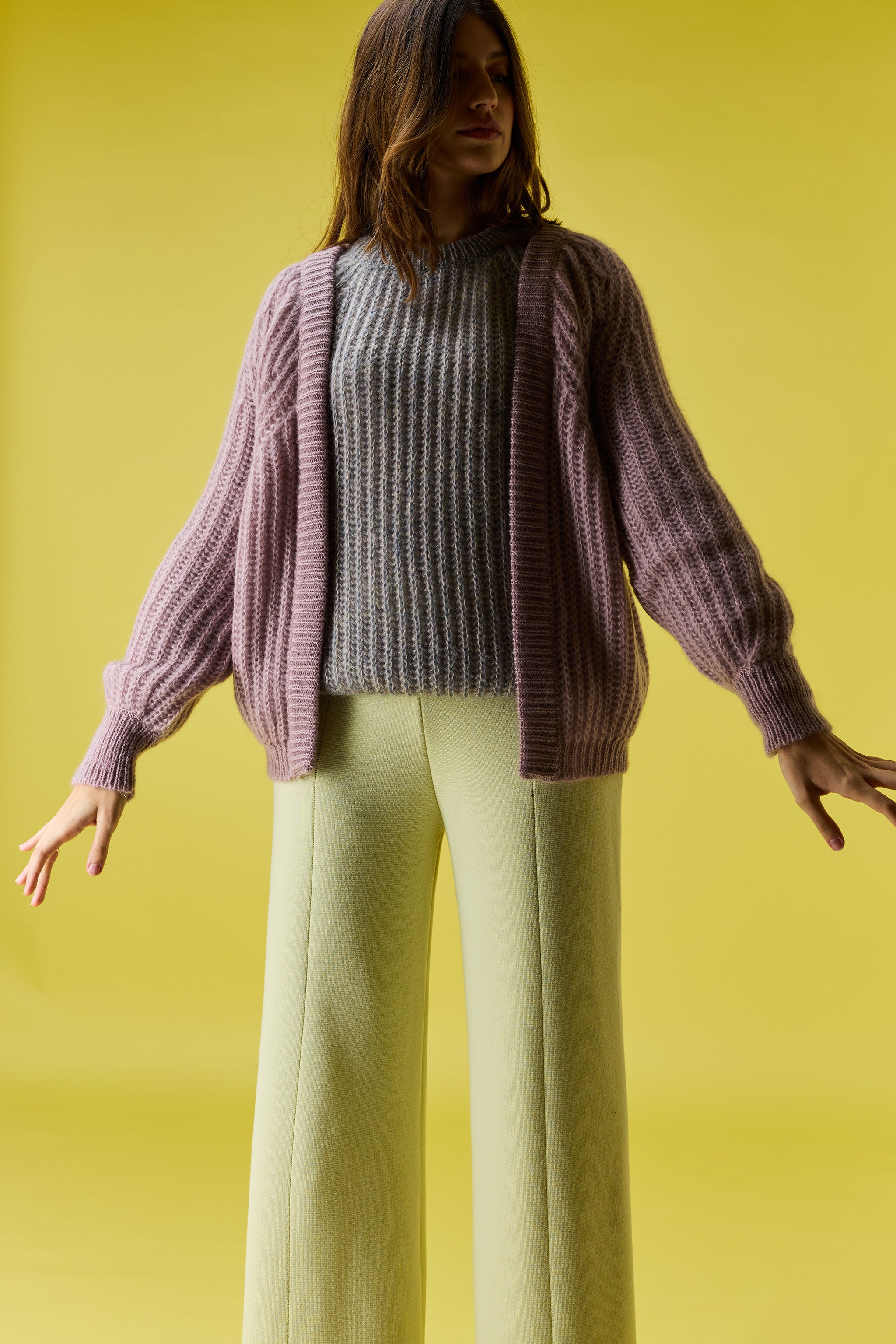 Puffy cardigan
