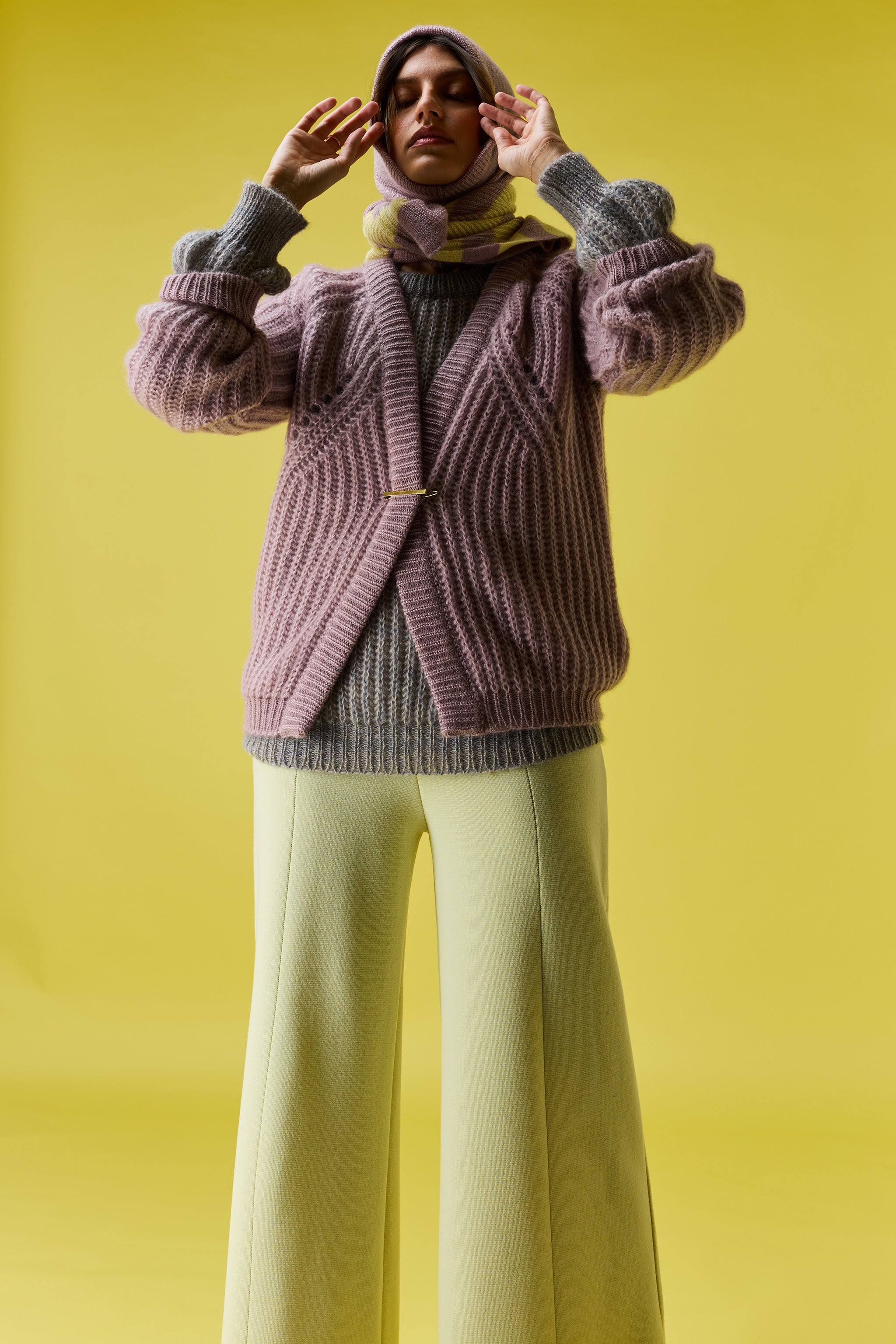 Puffy cardigan