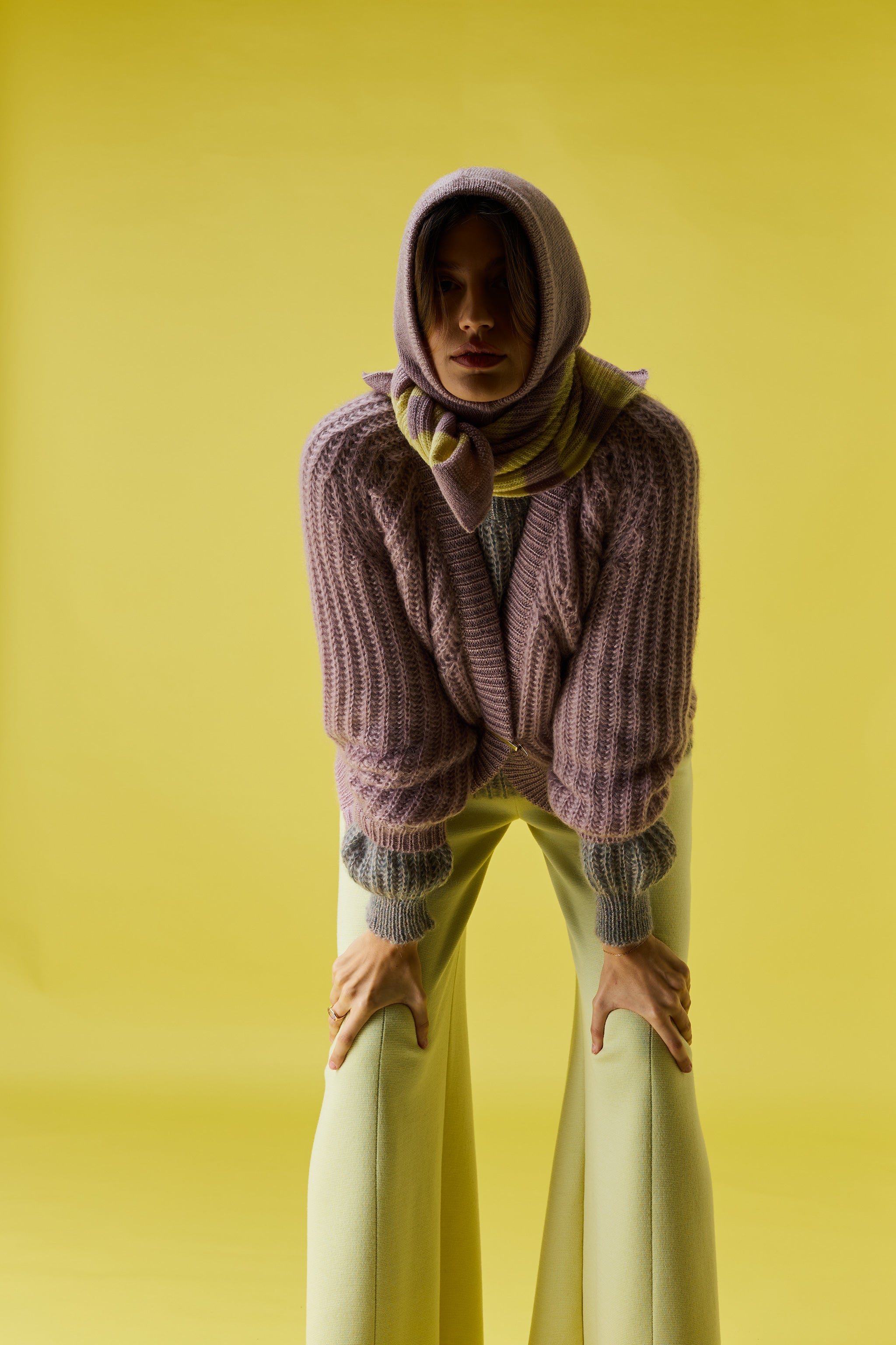 Puffy cardigan
