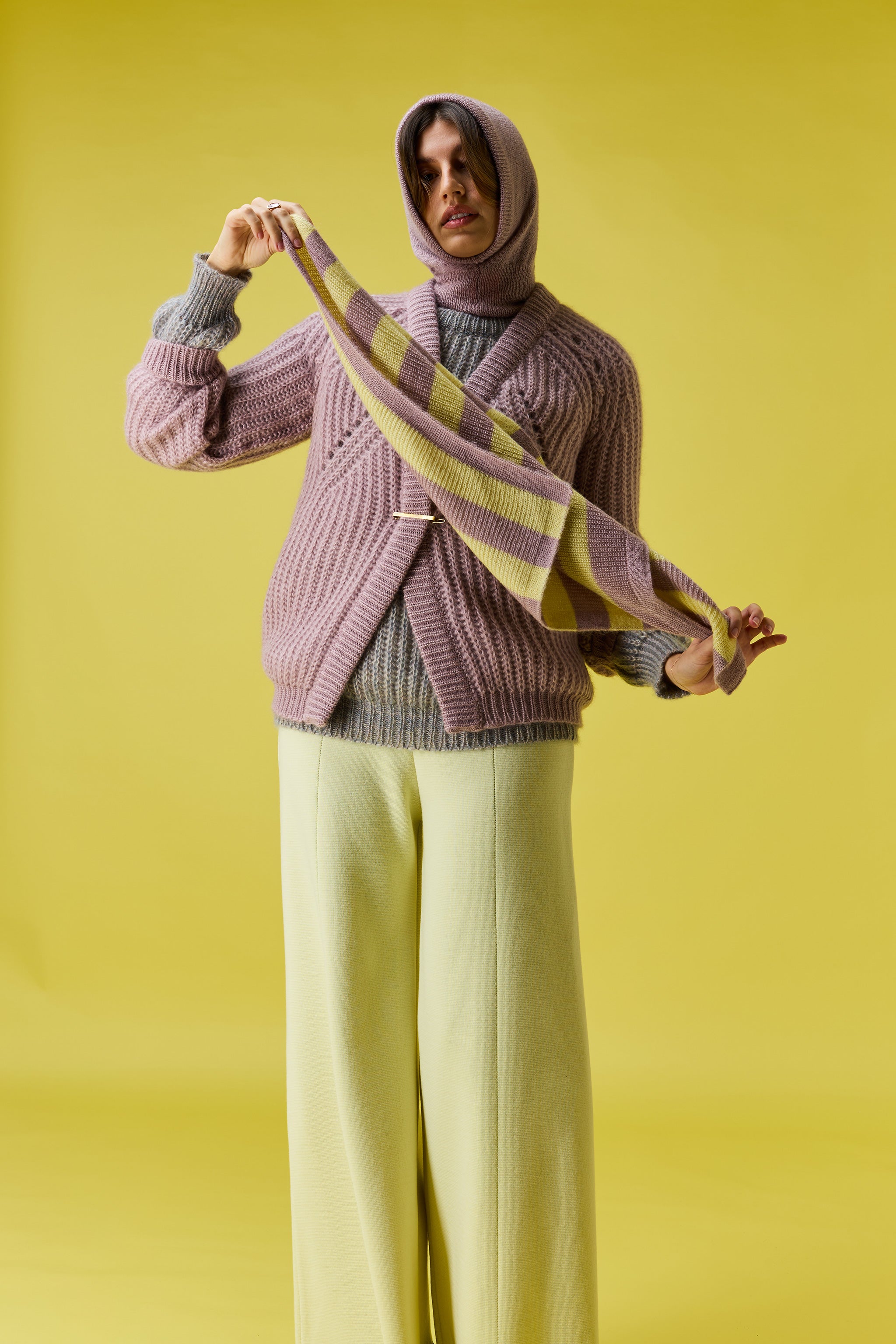 Puffy cardigan