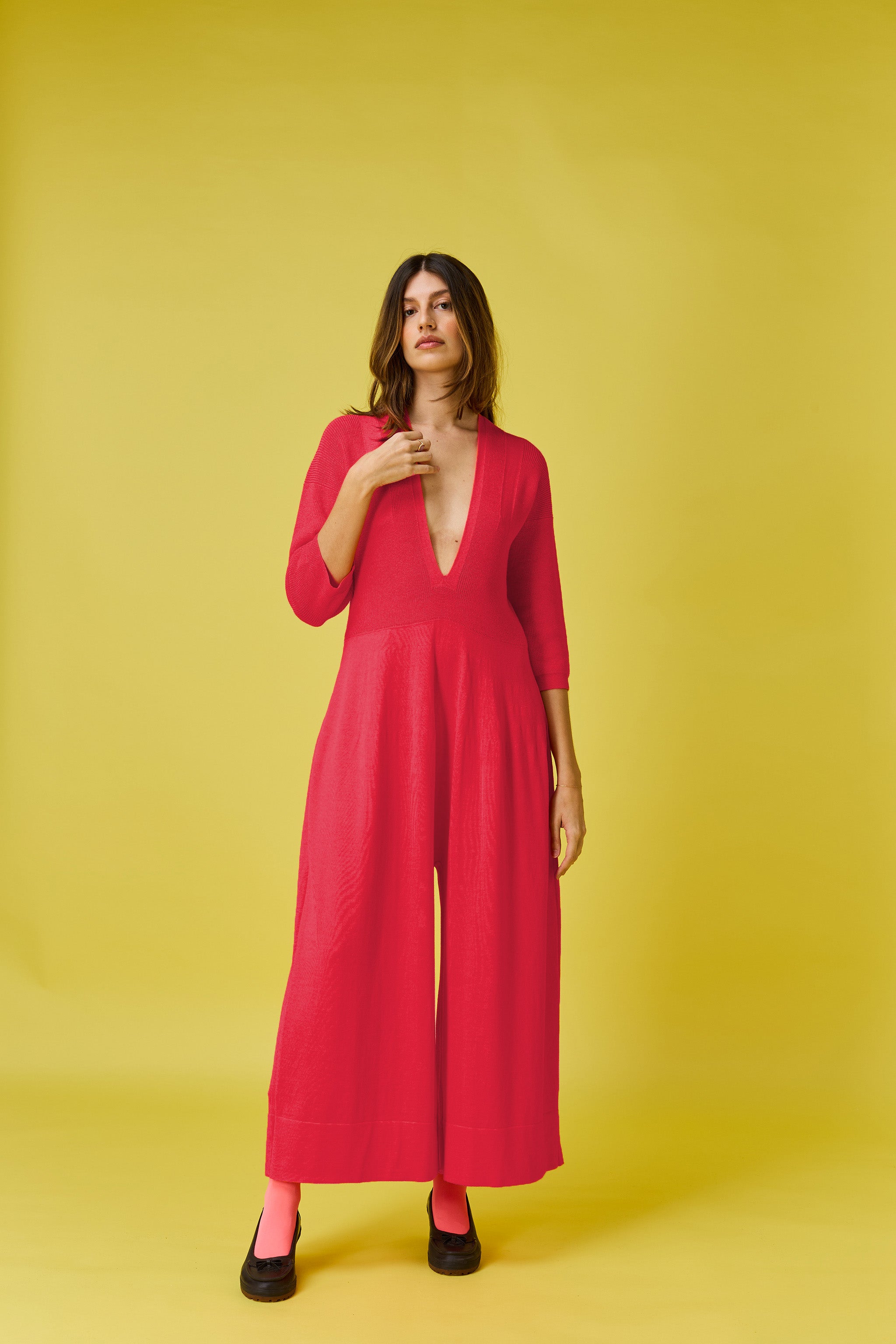 Wide jumpsuit