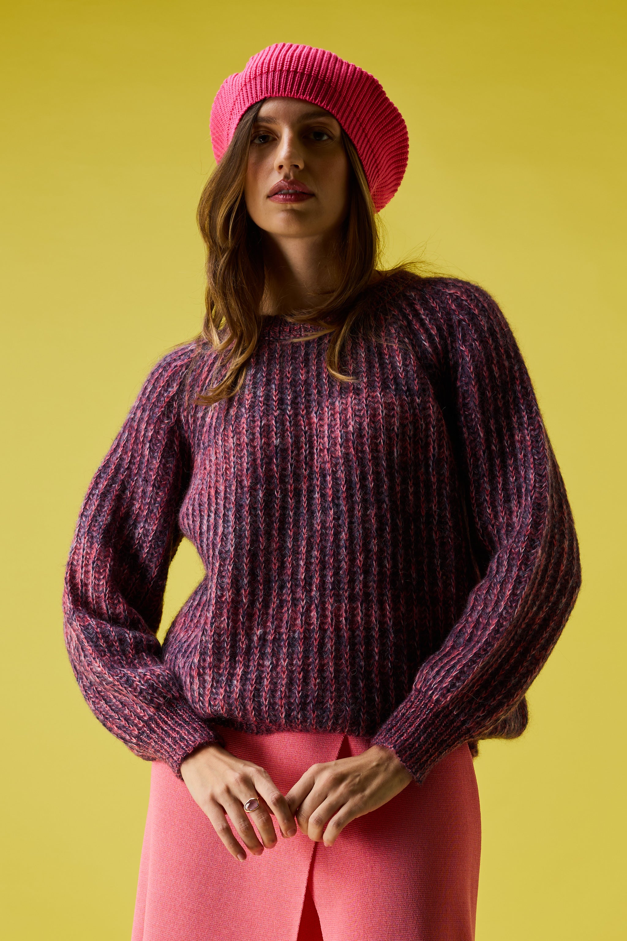 Puffy olographic sweater