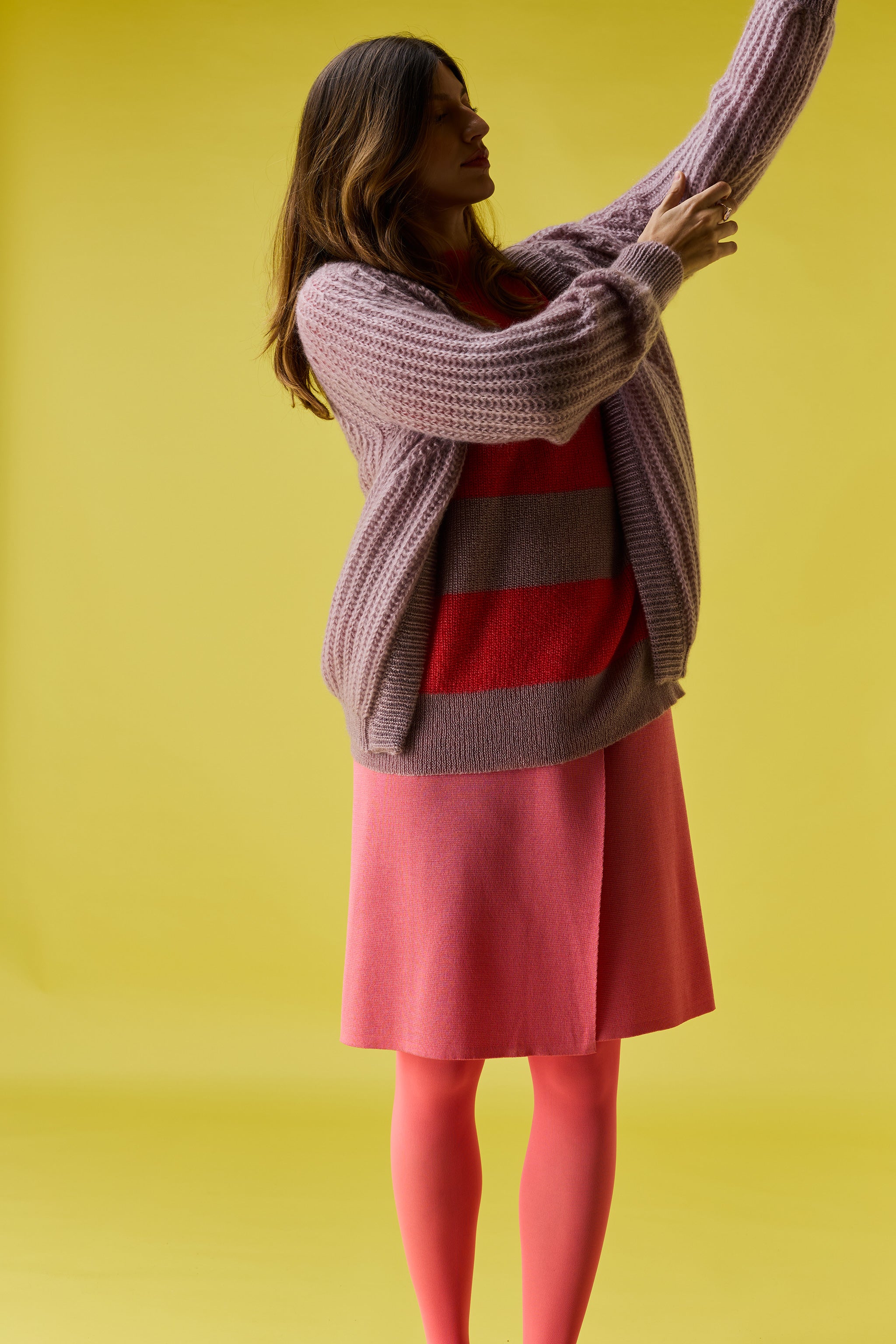 Puffy cardigan