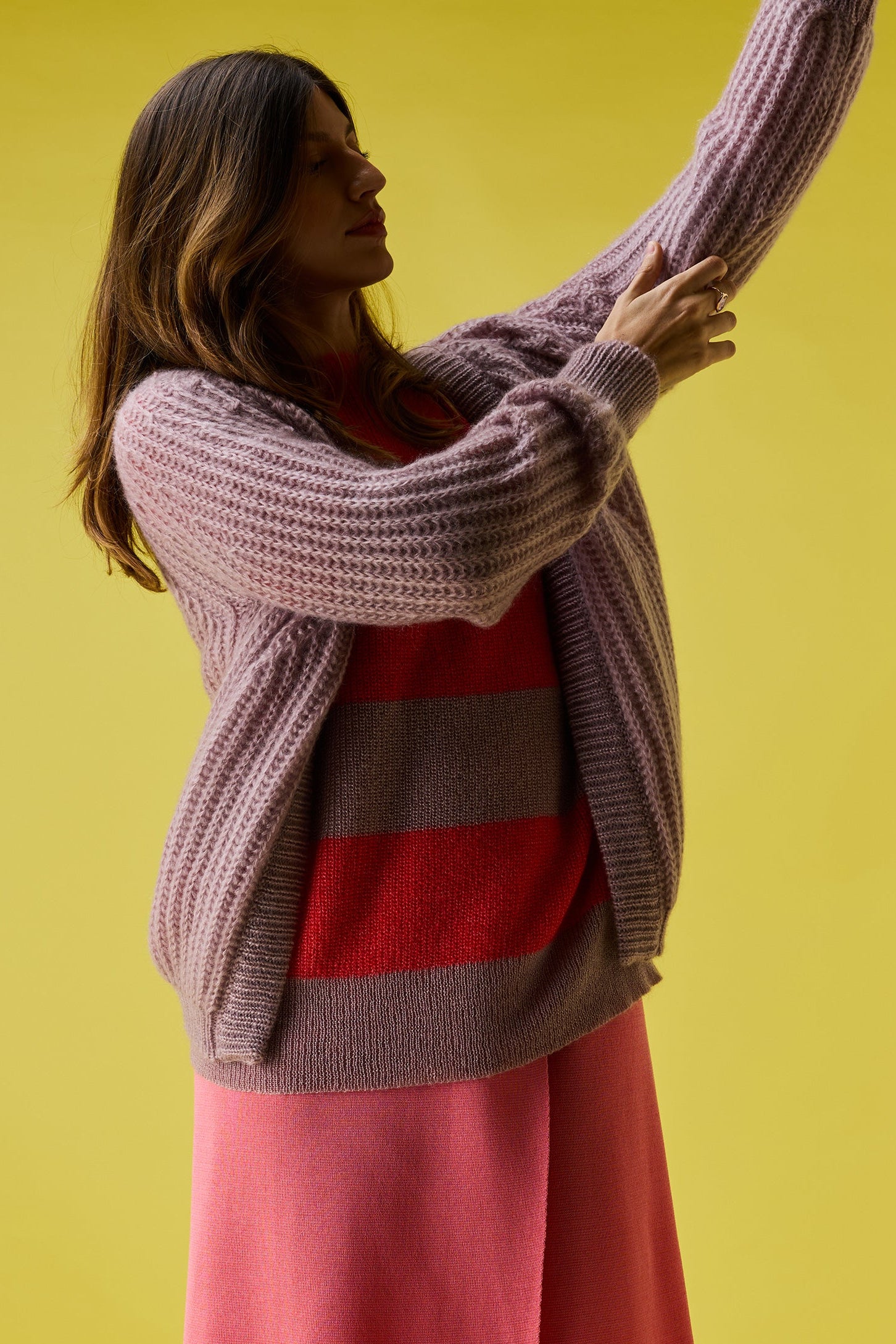 Puffy cardigan