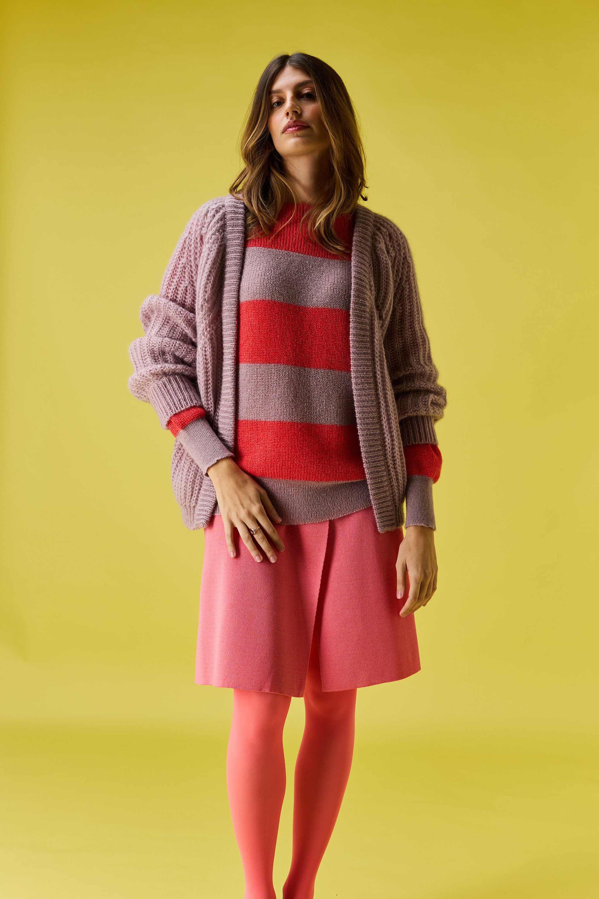 Puffy cardigan
