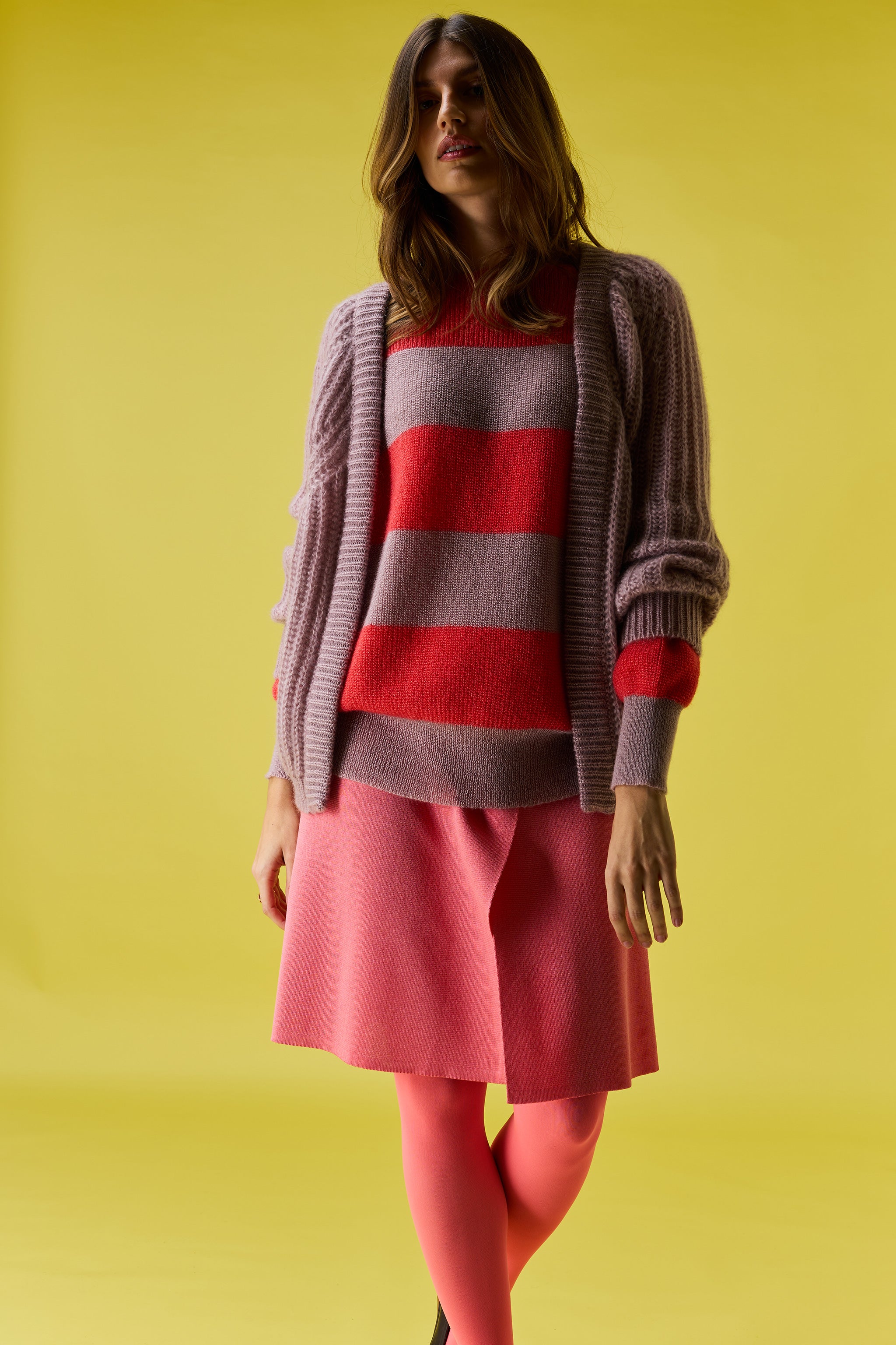Puffy cardigan