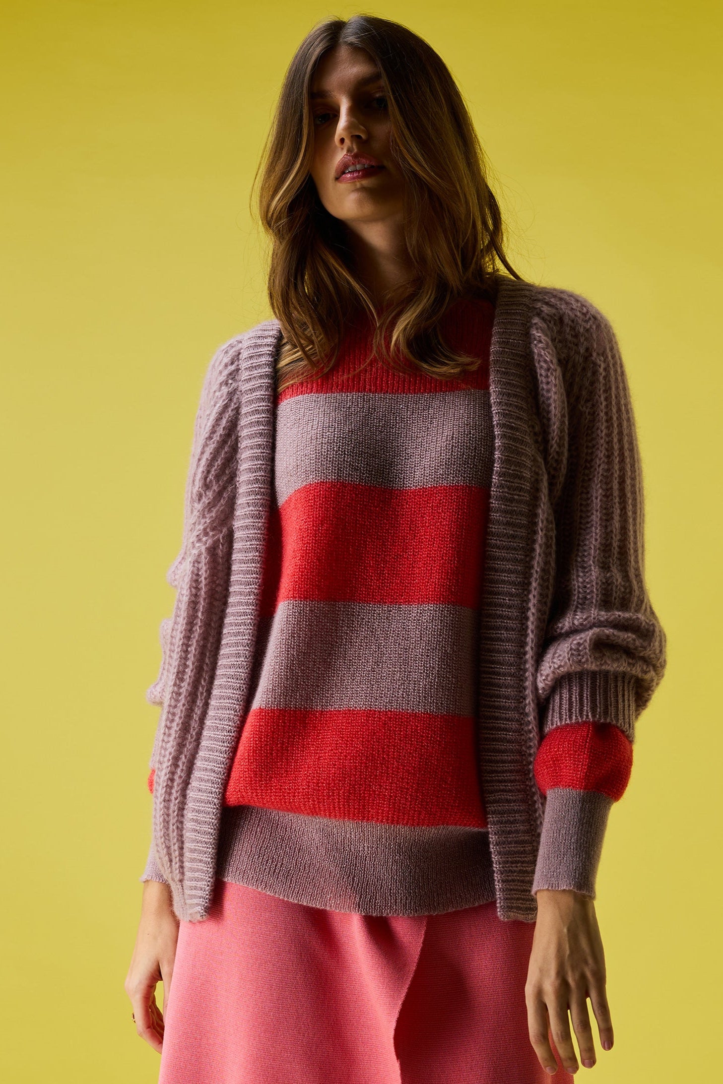 Puffy cardigan