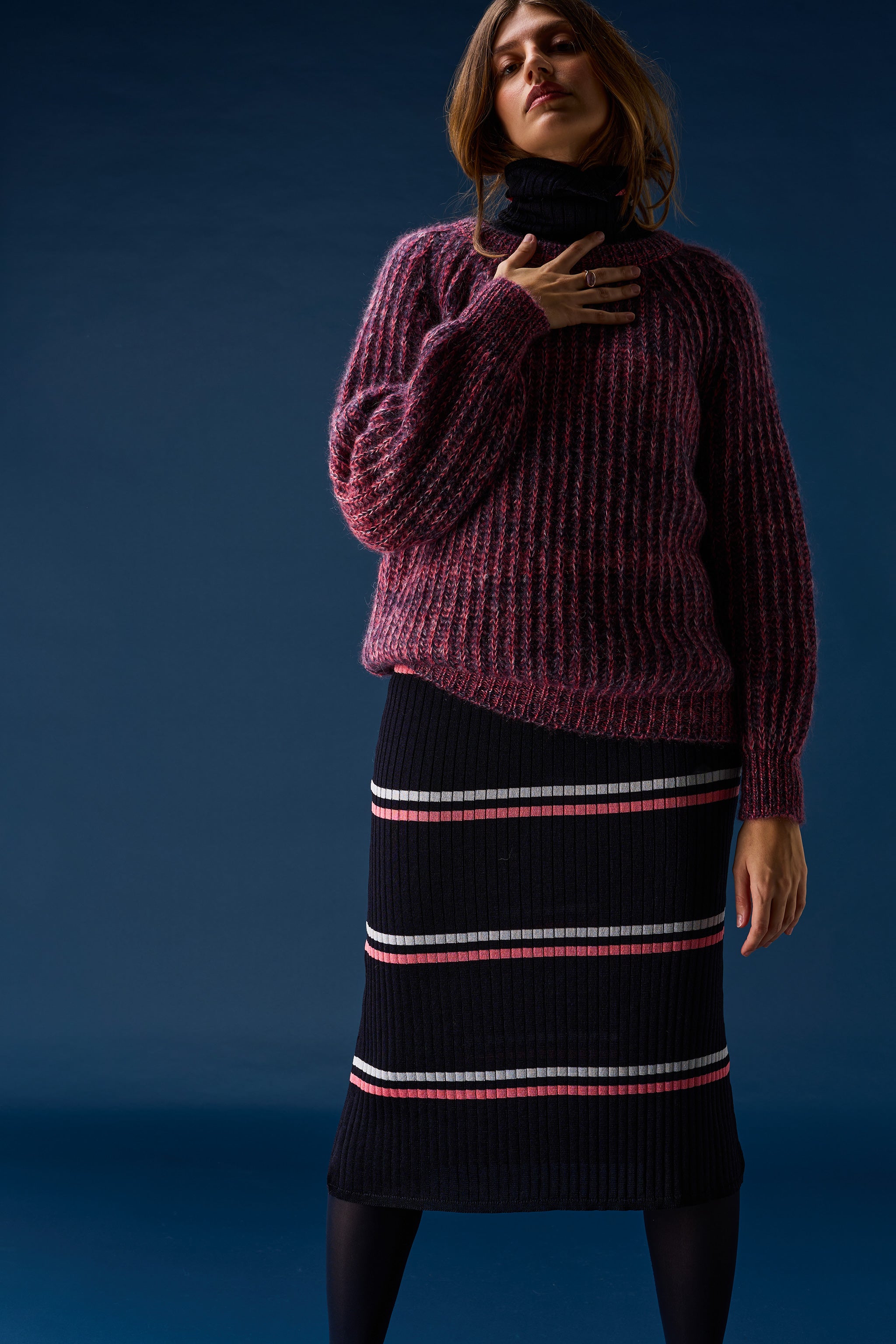 Puffy olographic sweater