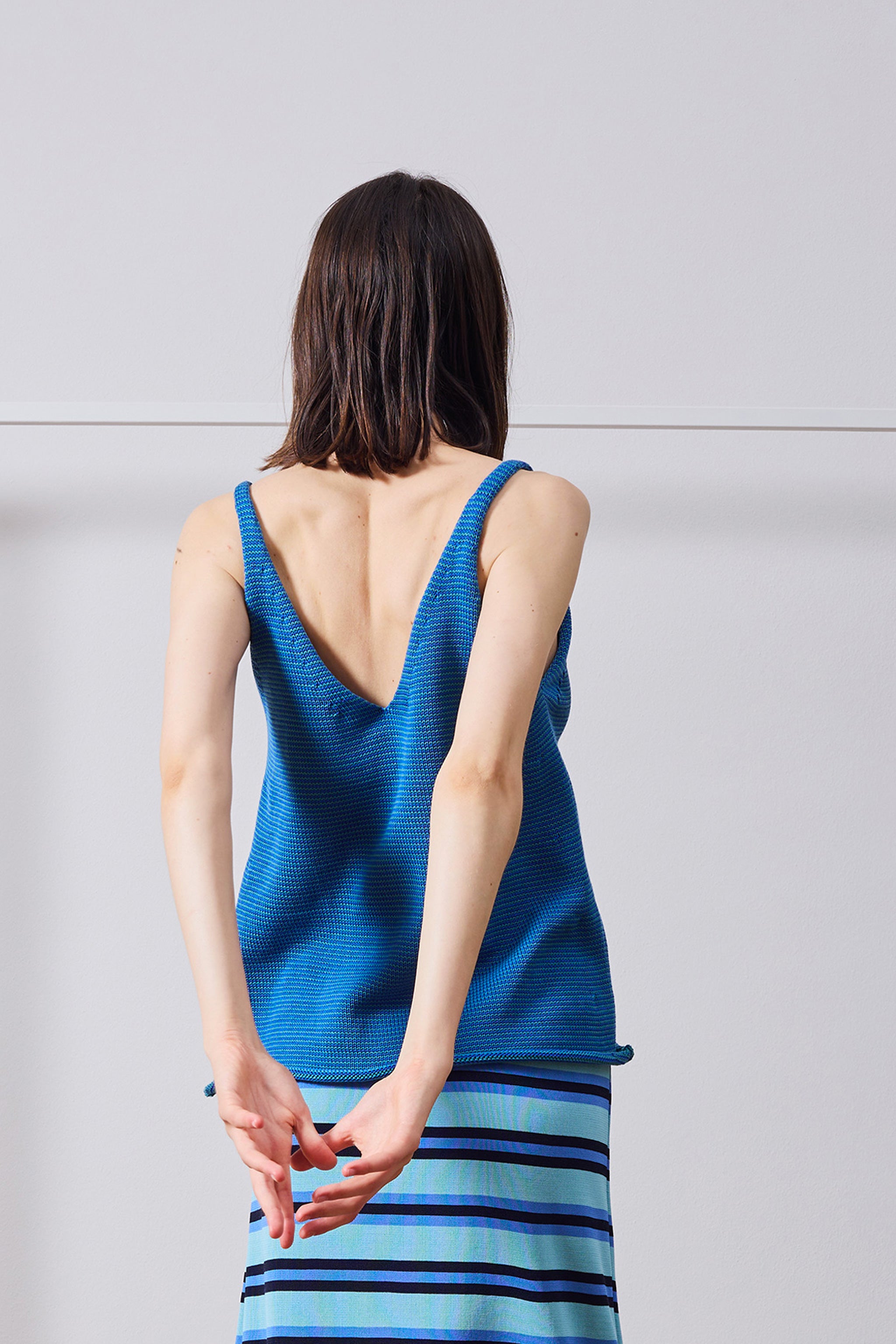 Stripy tank top