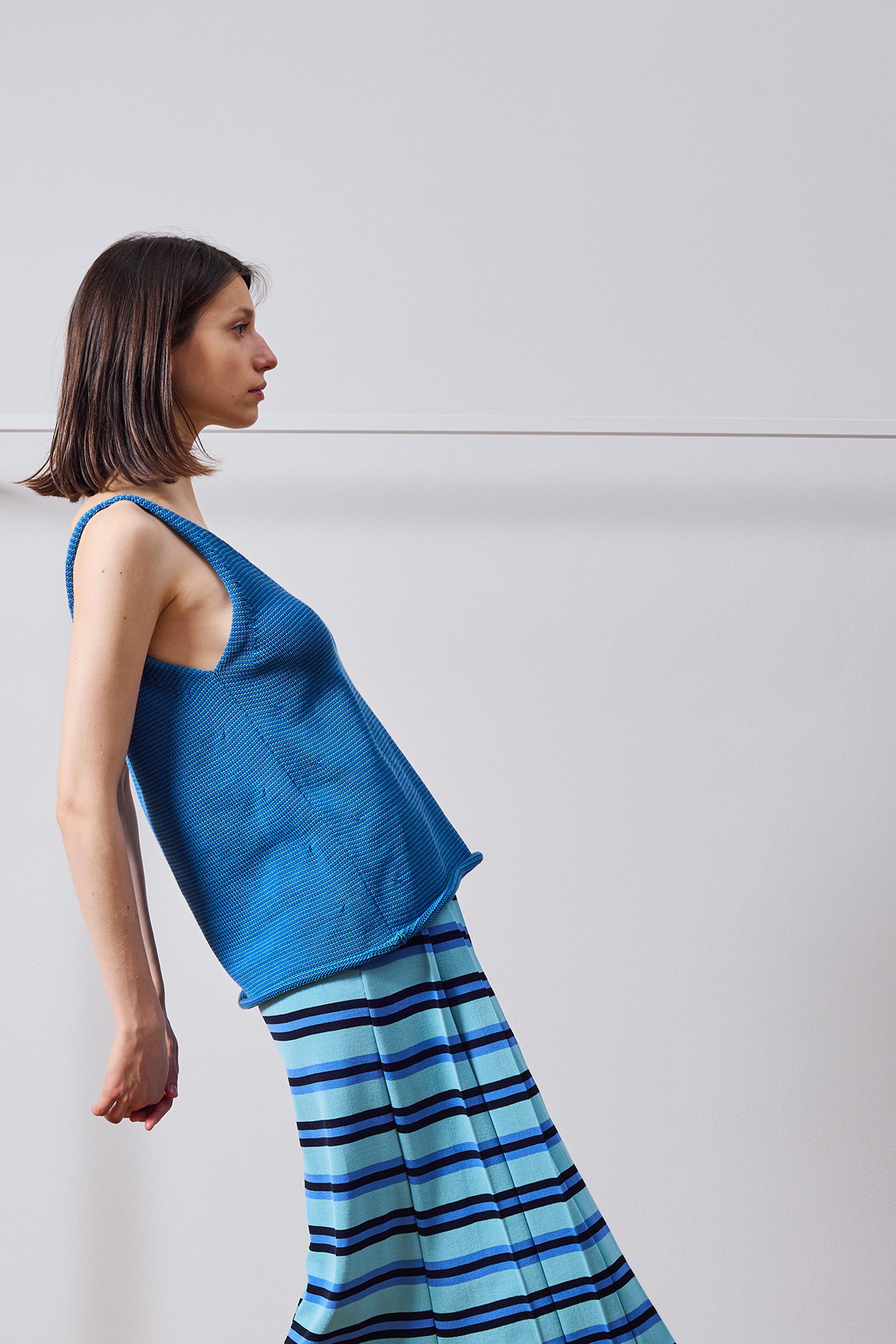 Stripy tank top