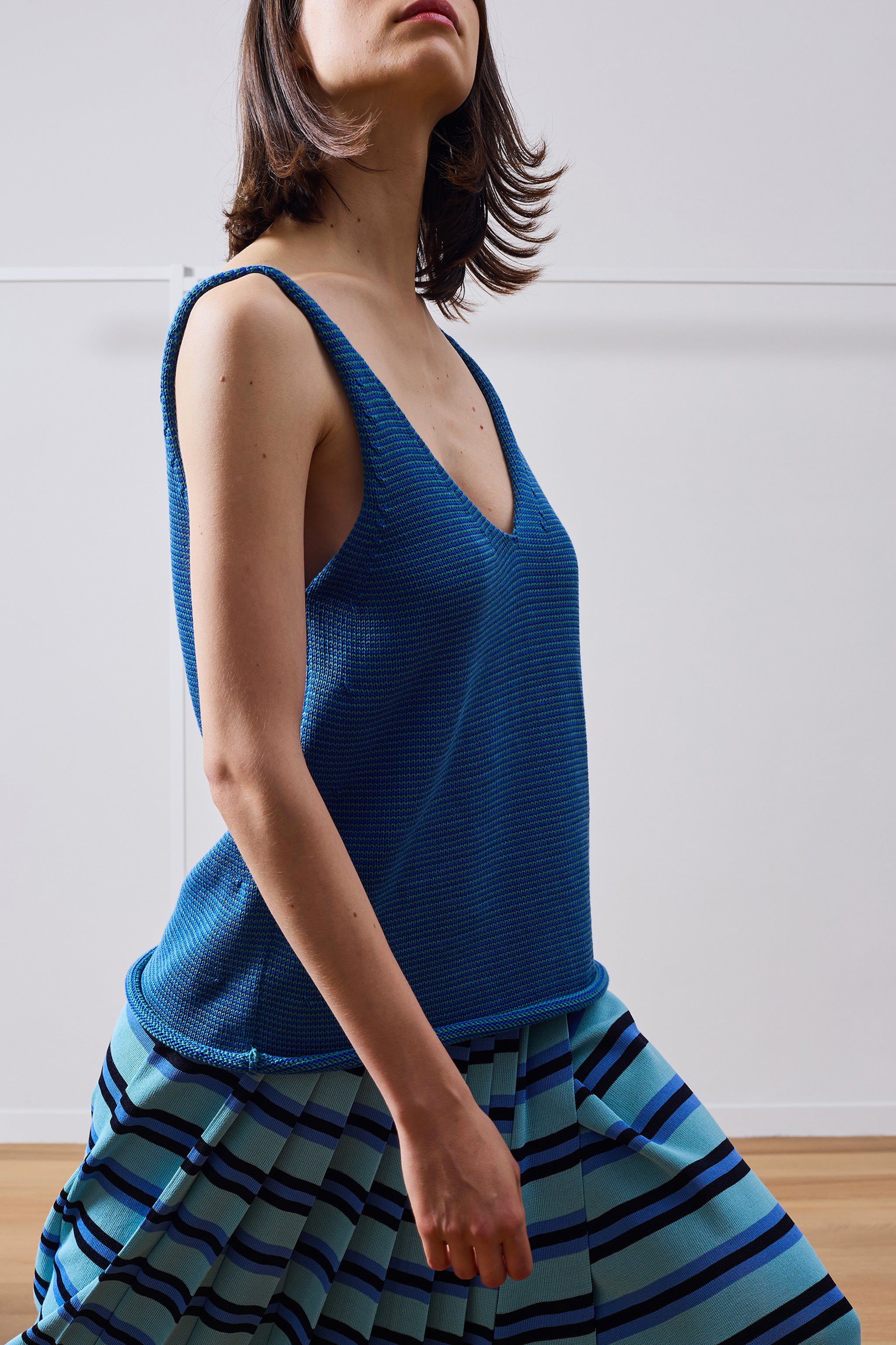 Stripy tank top