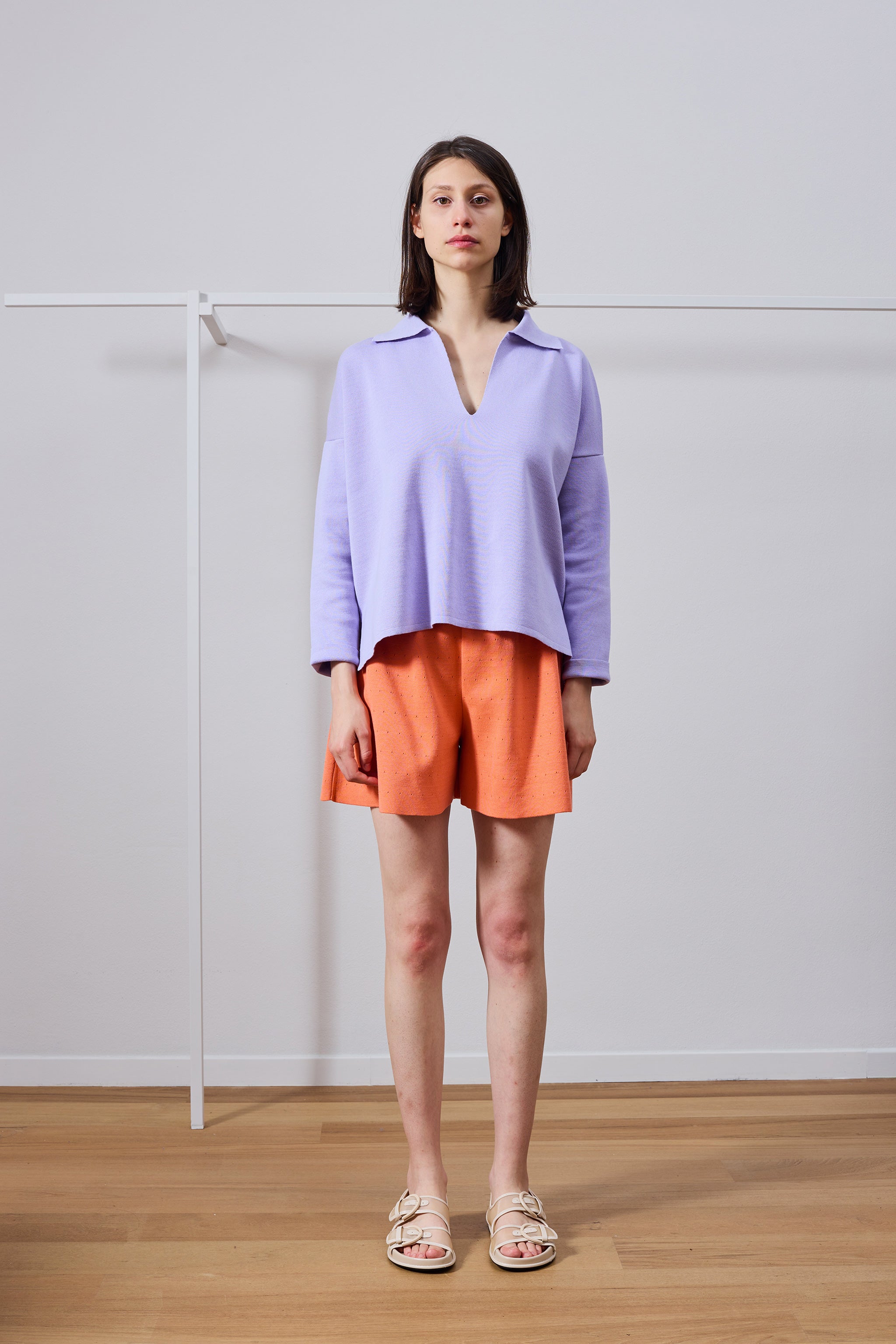 Pointelle shorts