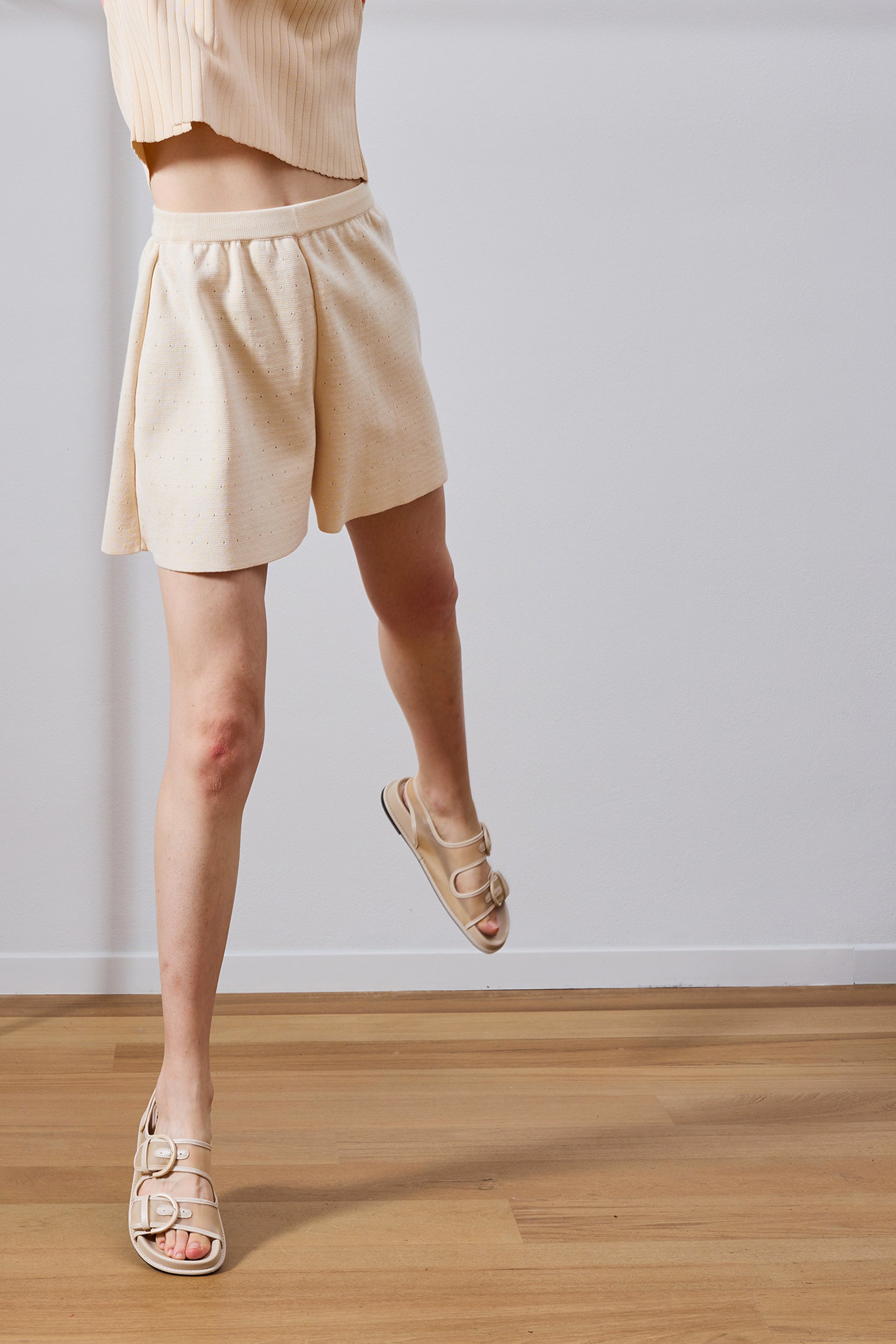 Pointelle shorts