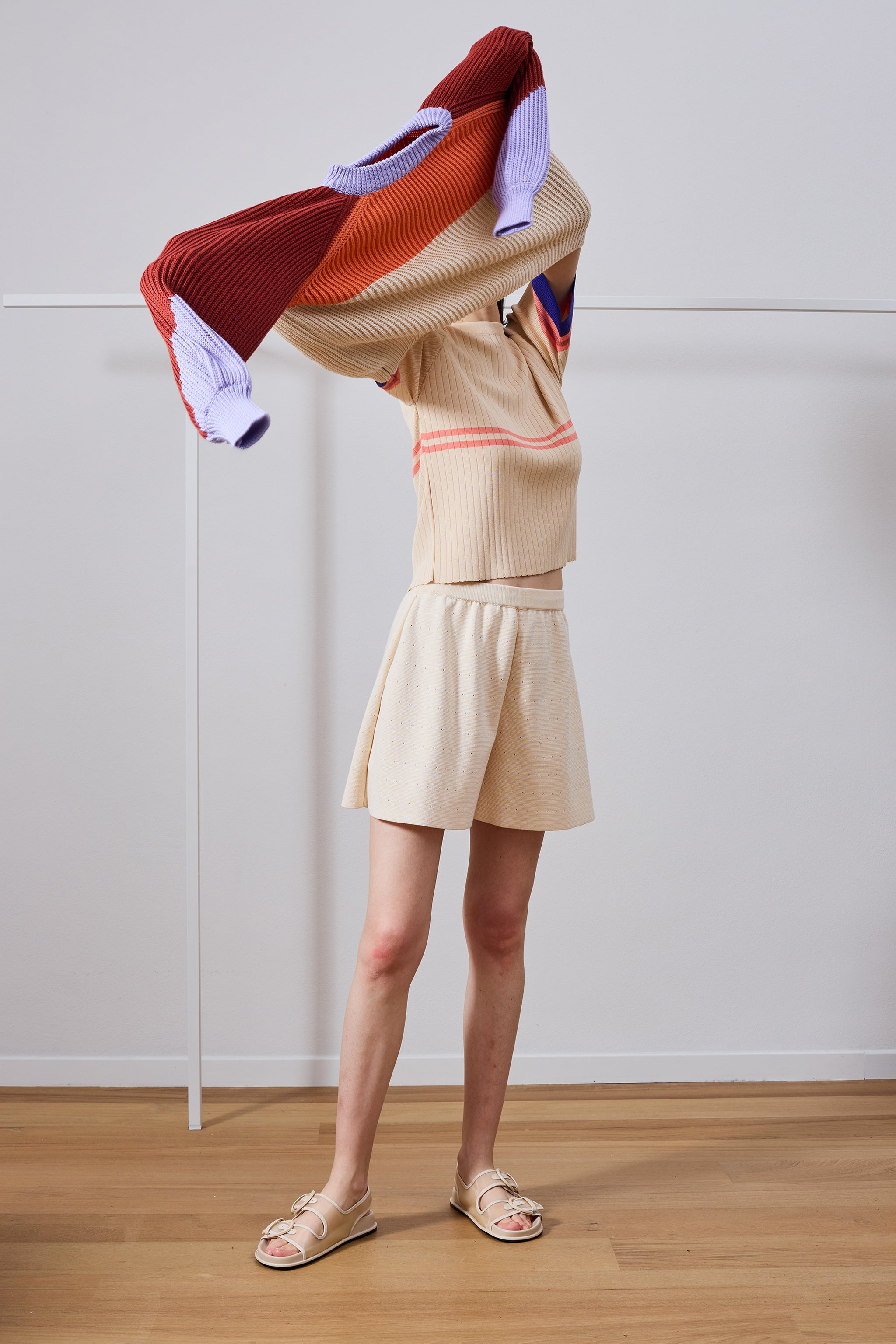 Pointelle shorts