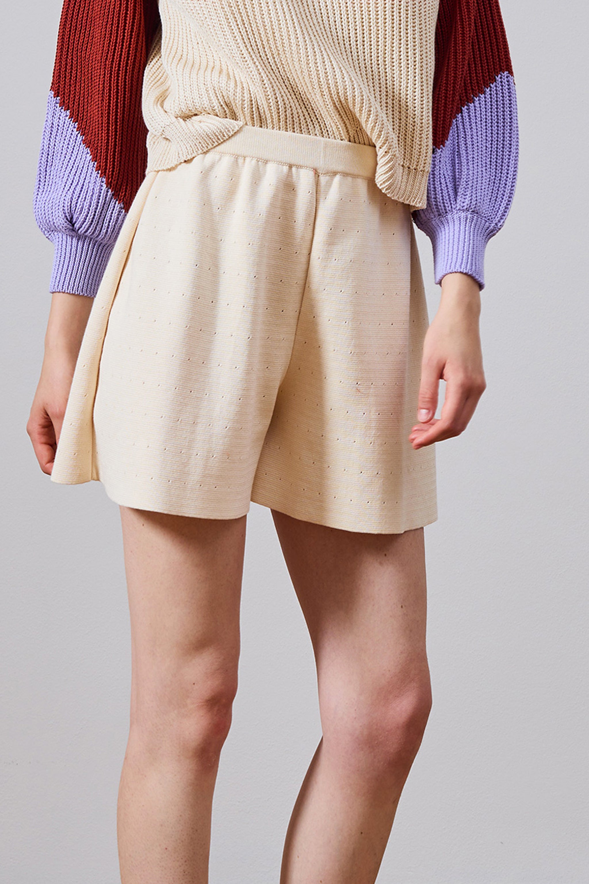 Pointelle shorts