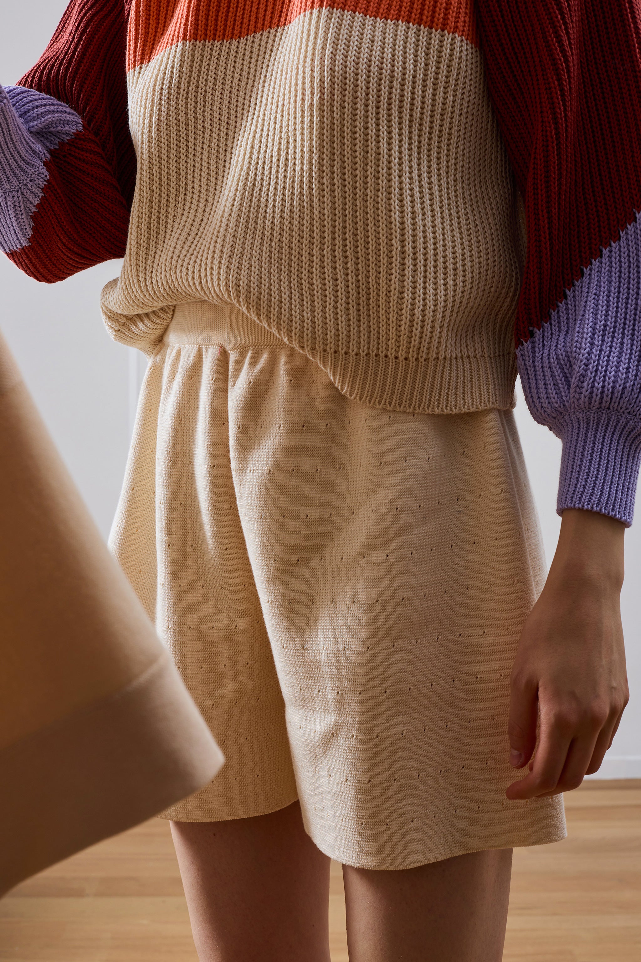 Pointelle shorts