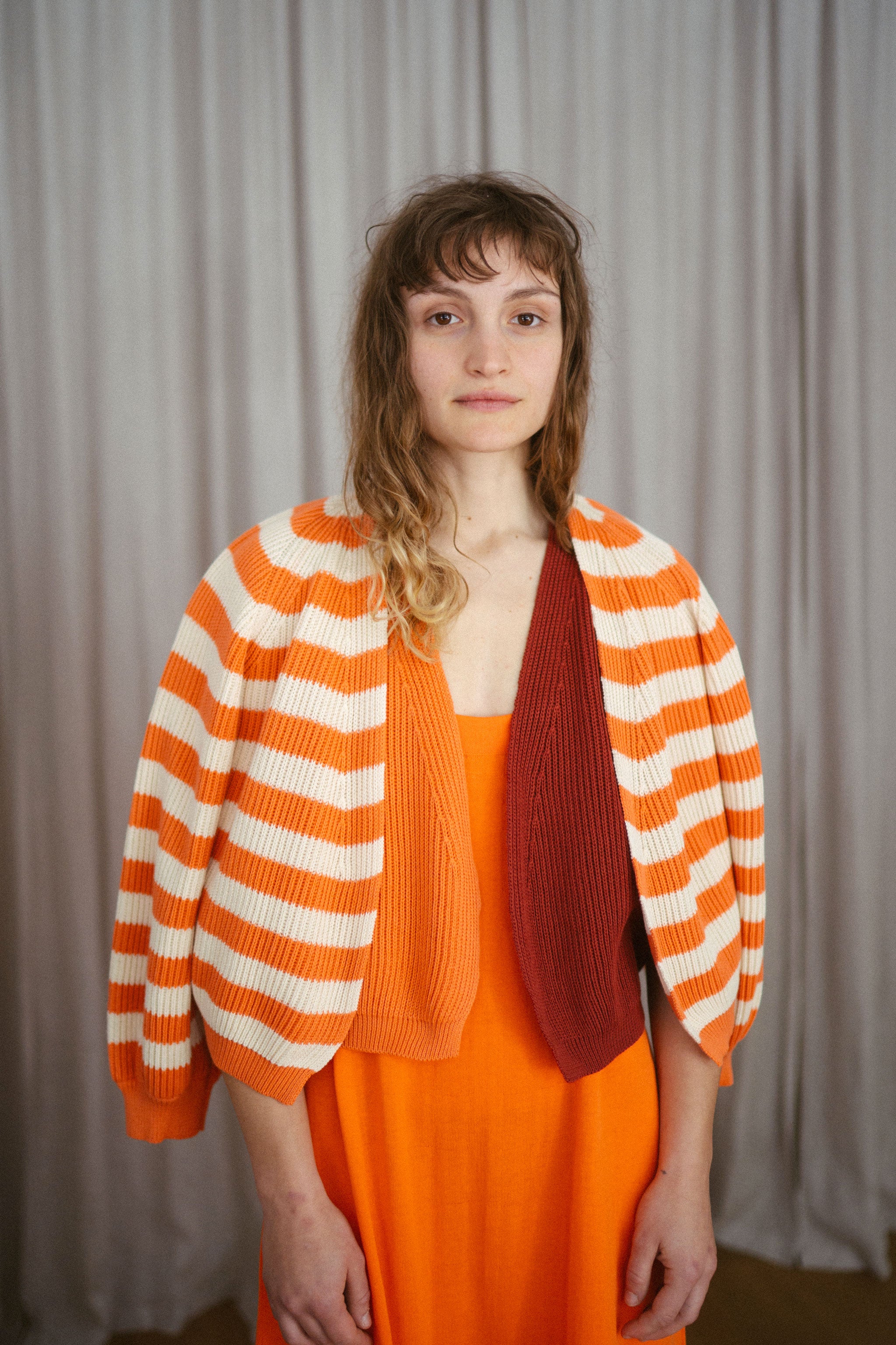Stripy cardigan
