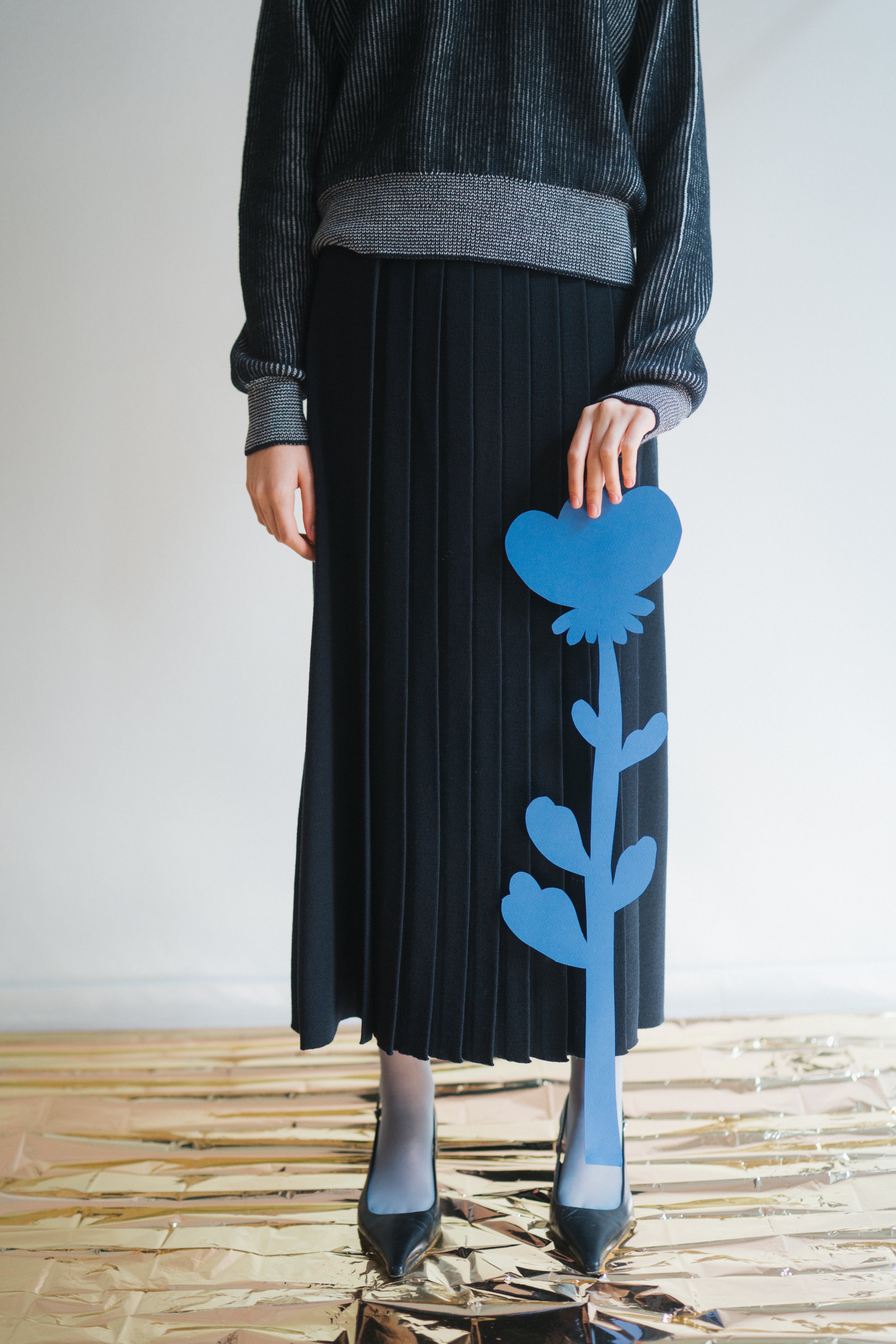 Pleated skirt