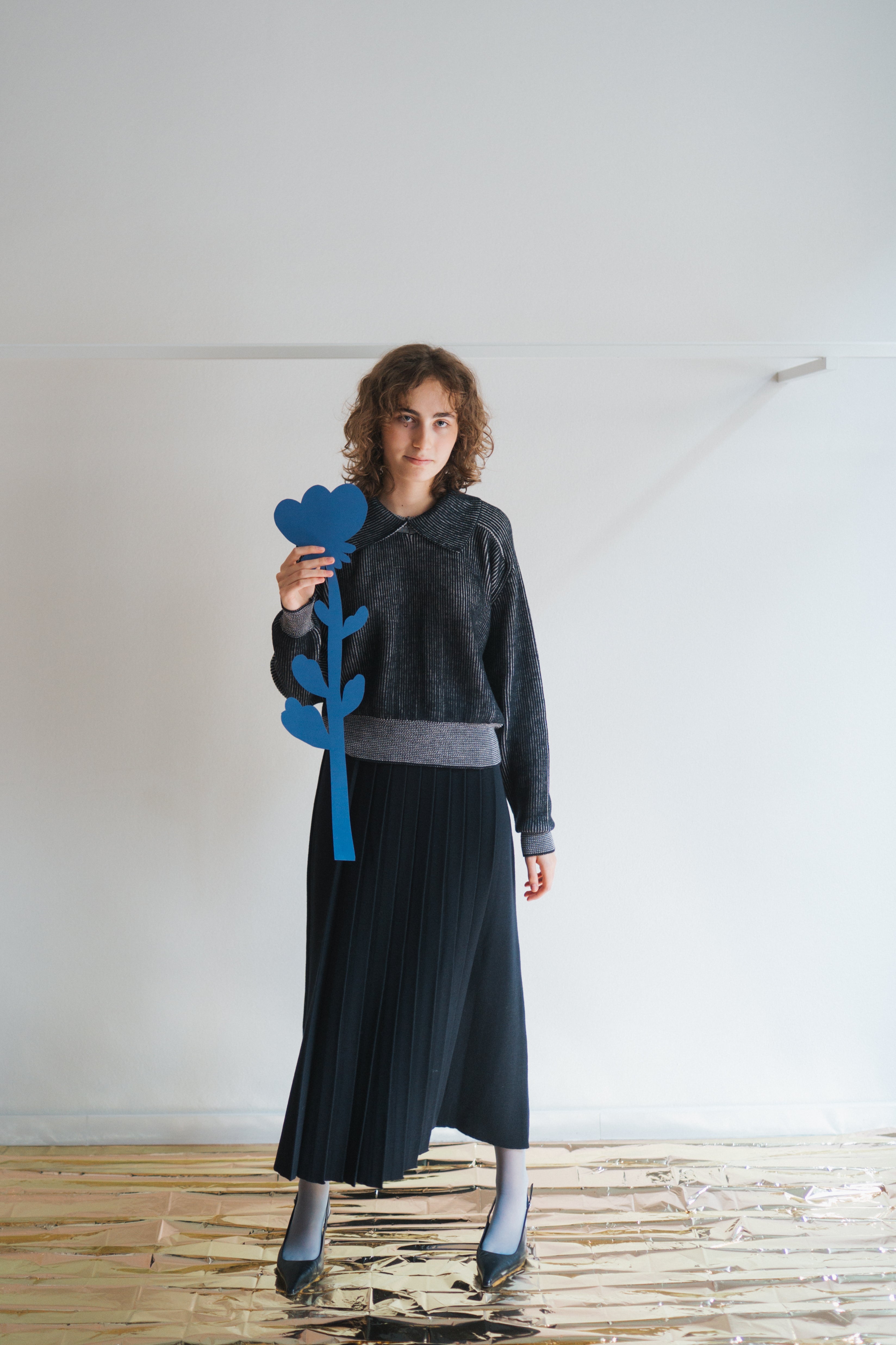 Pleated skirt