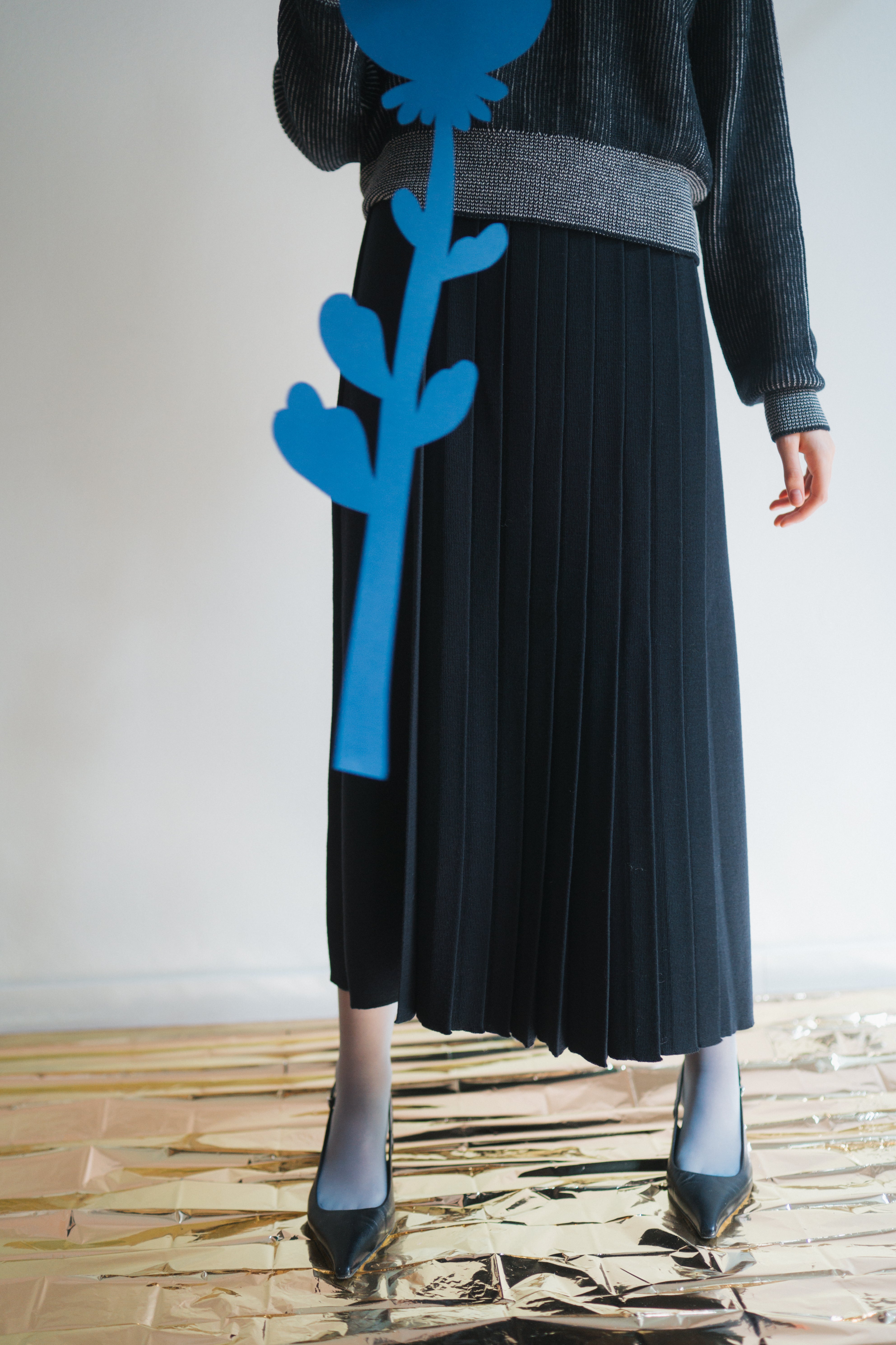 Pleated skirt