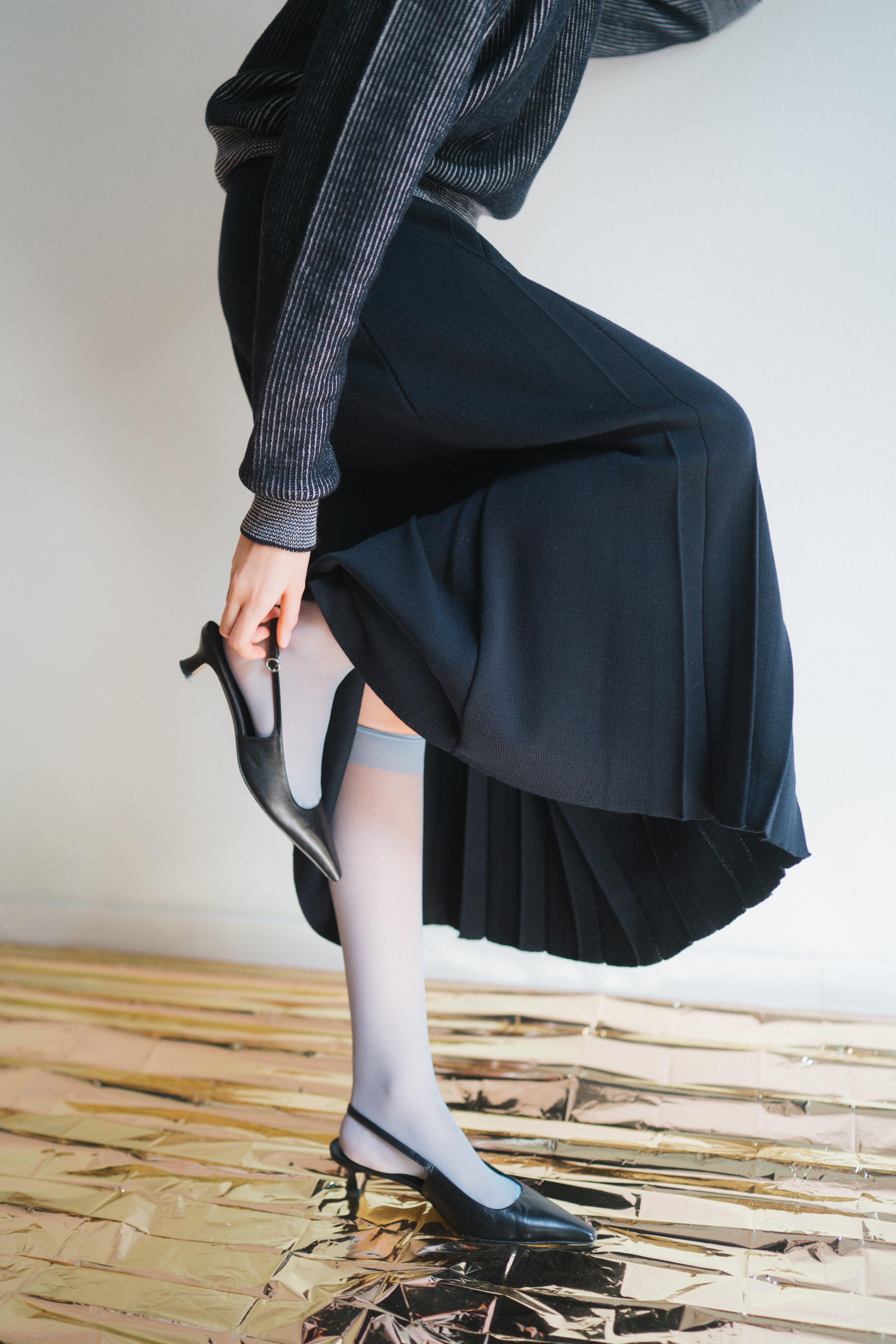 Pleated skirt