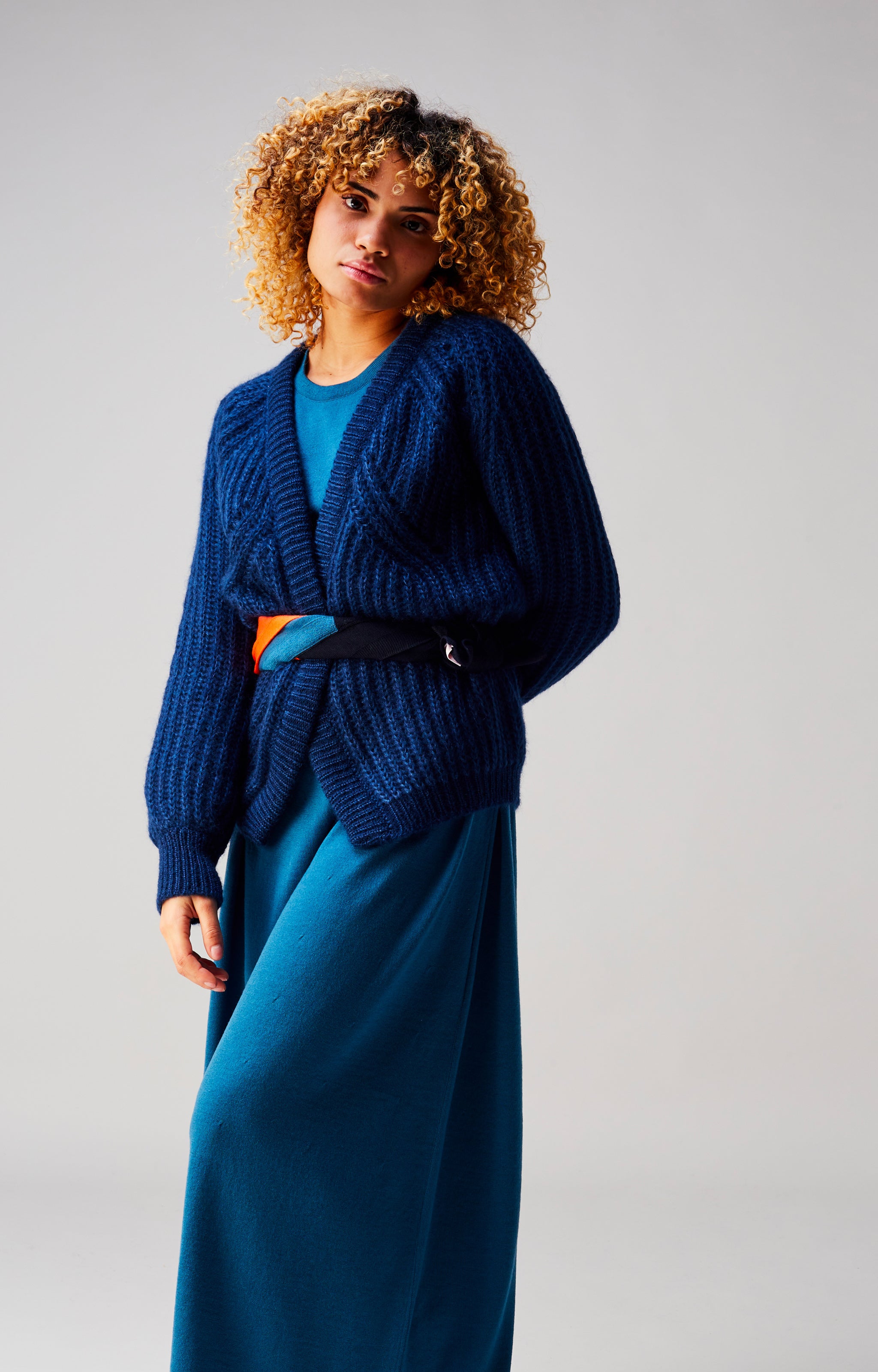 Cardigan puffy
