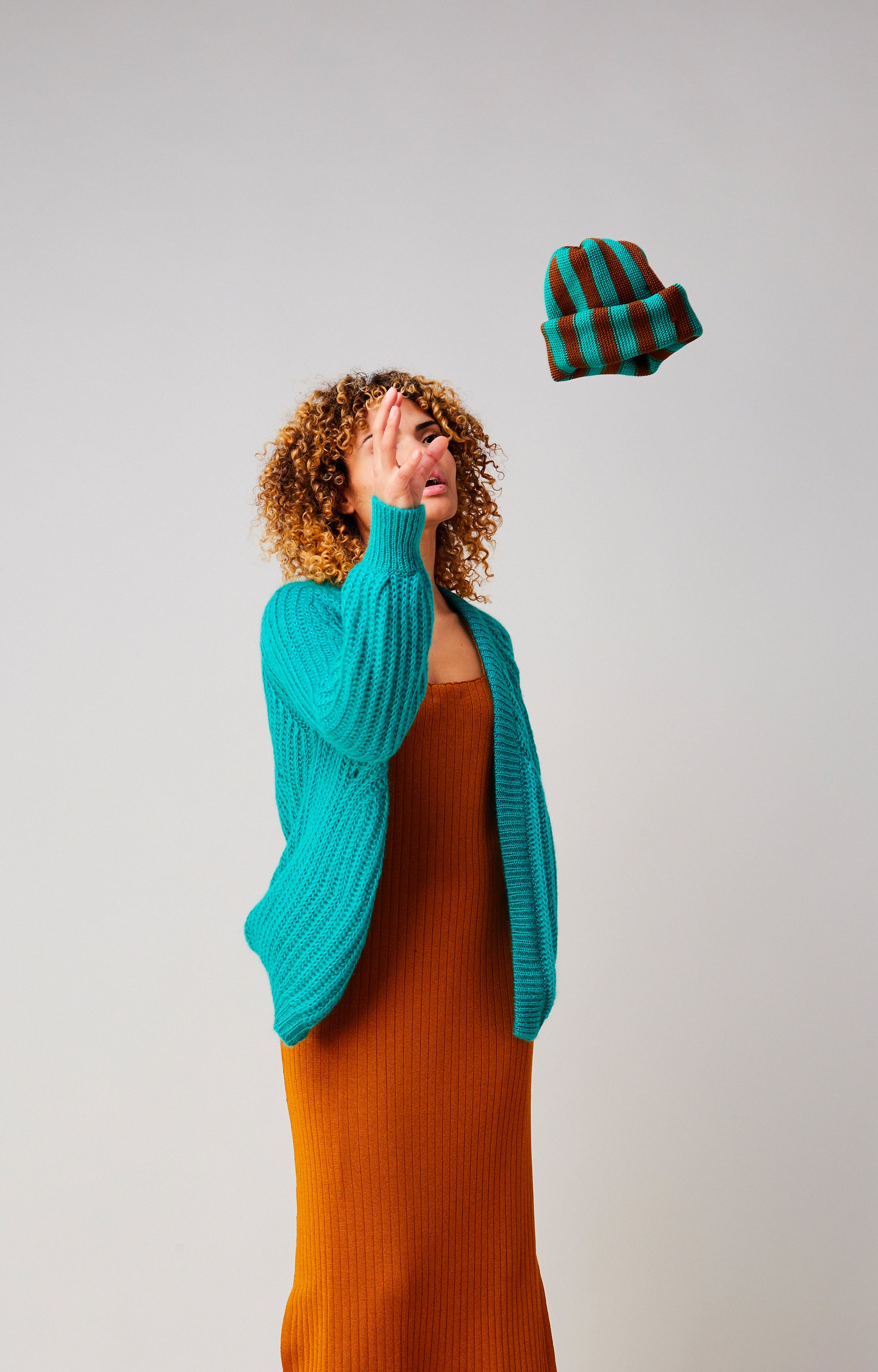 Cardigan puffy