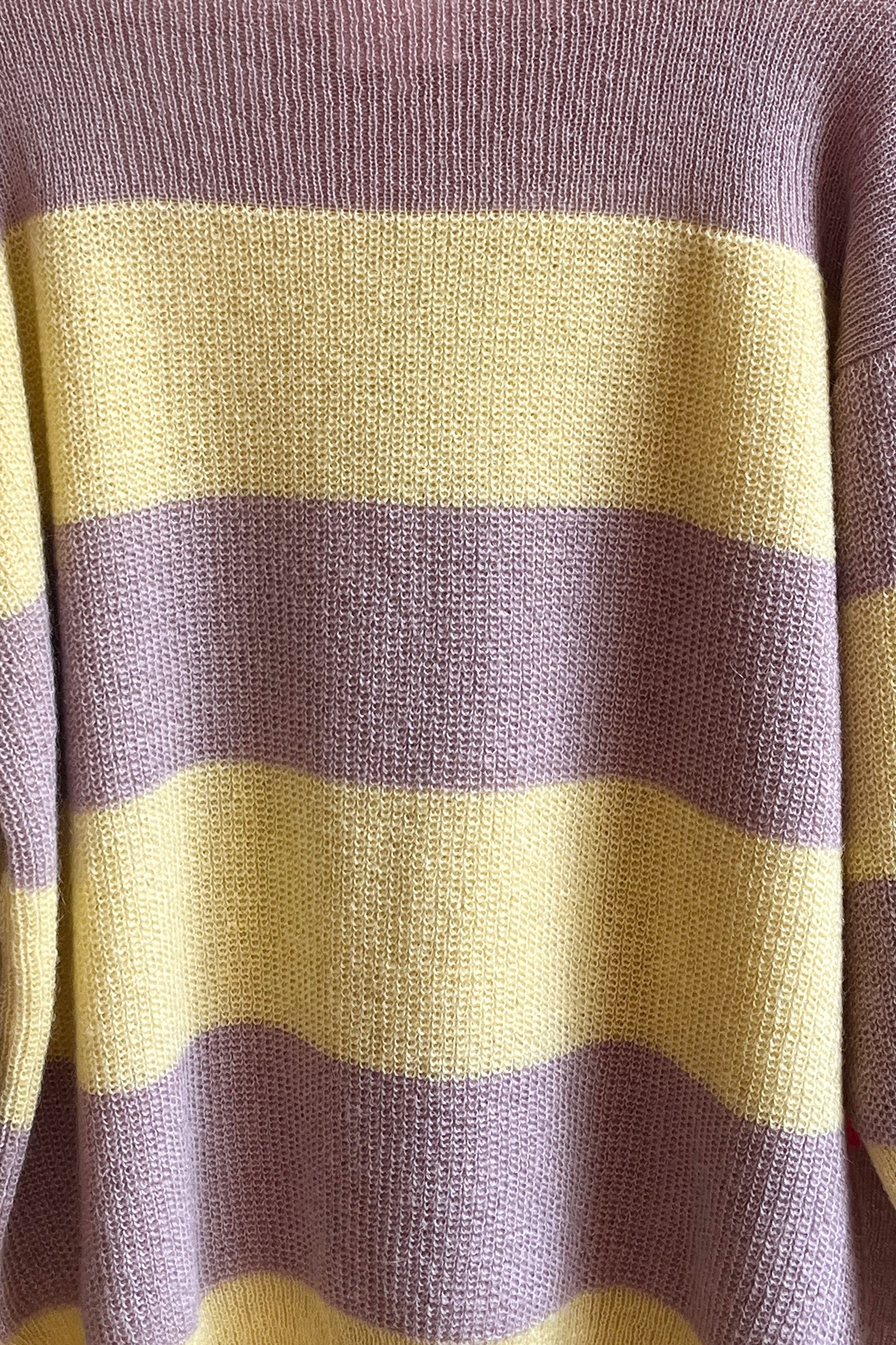 Cloud striped sweater