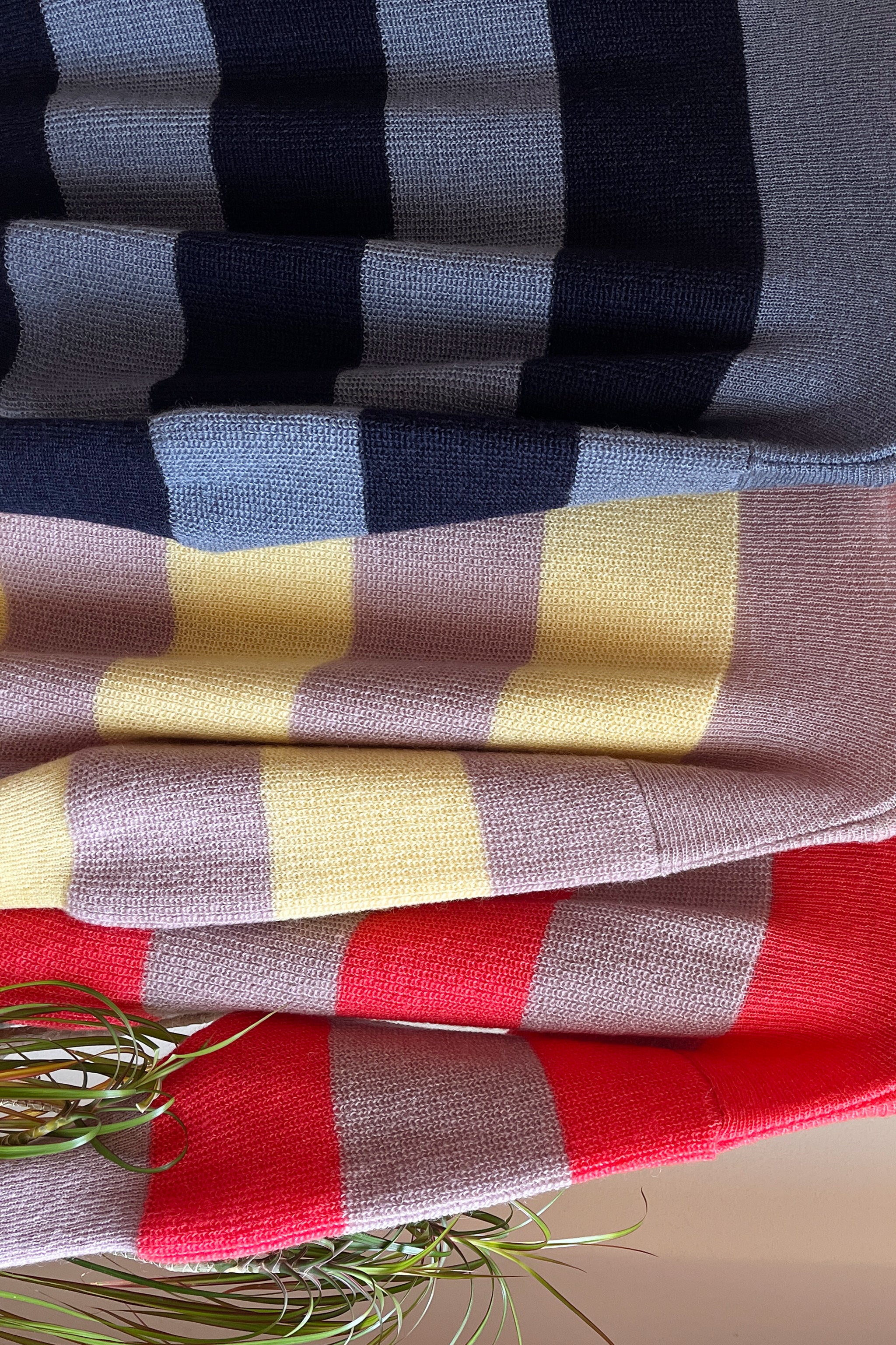 Cloud striped sweater