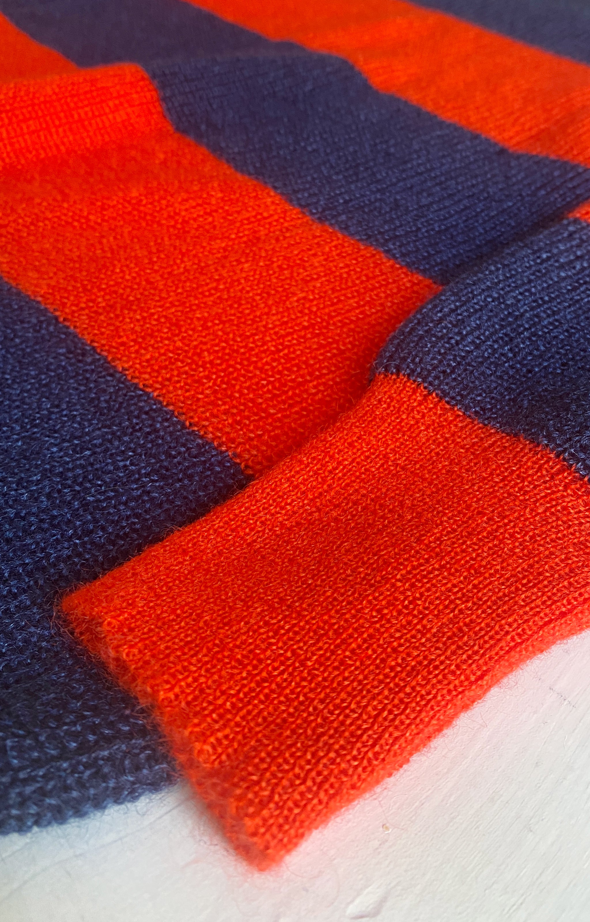 Striped cloud jumper
