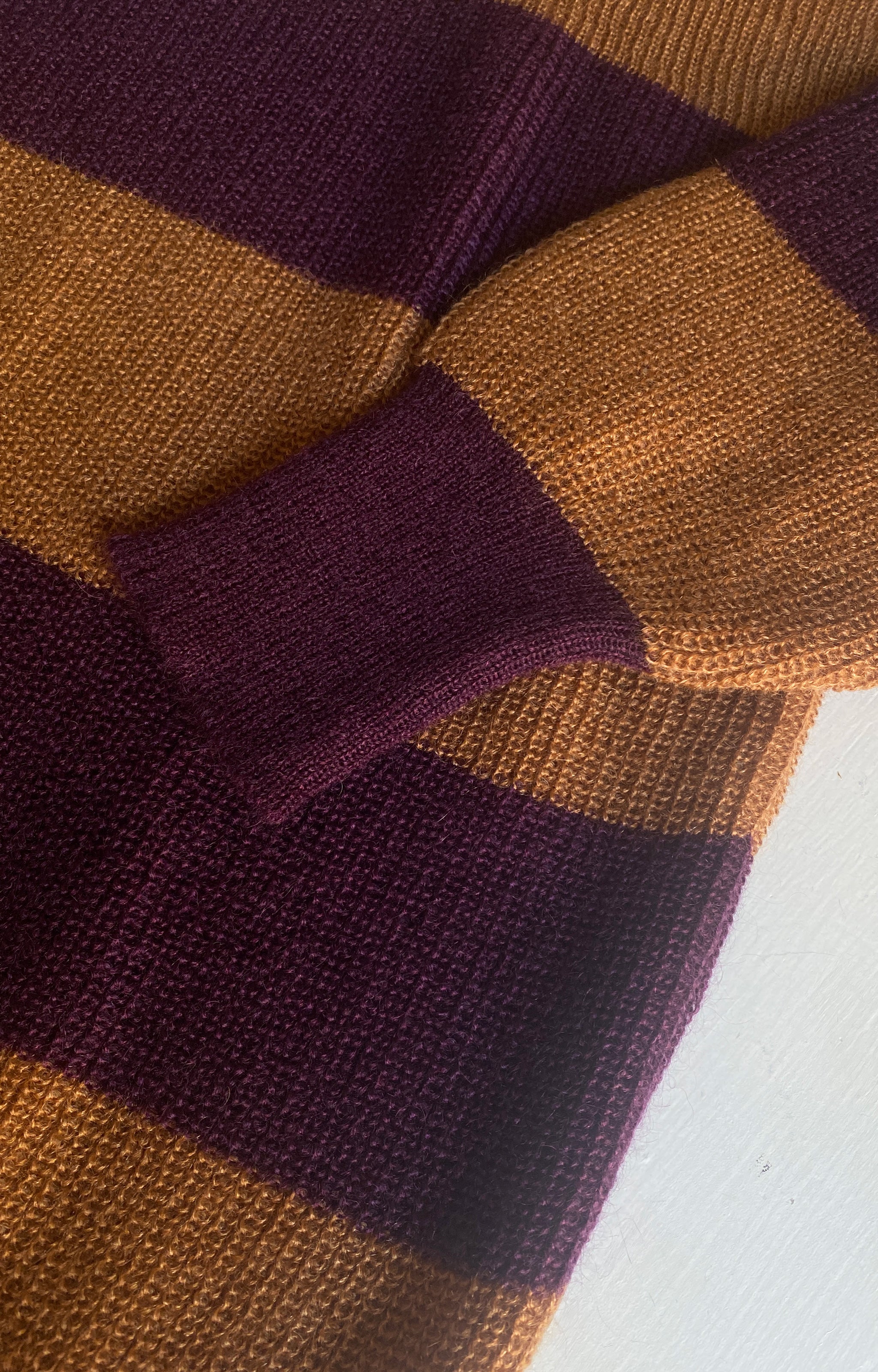Striped cloud jumper