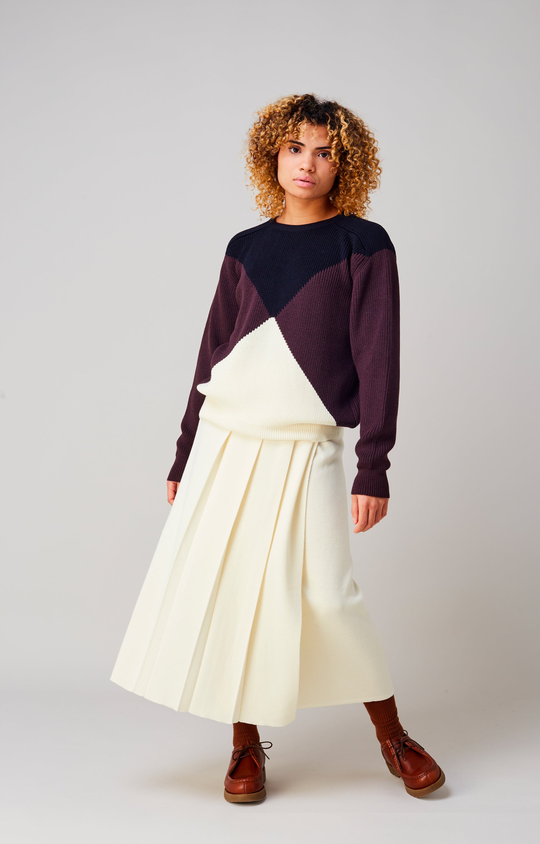 Pleated skirt