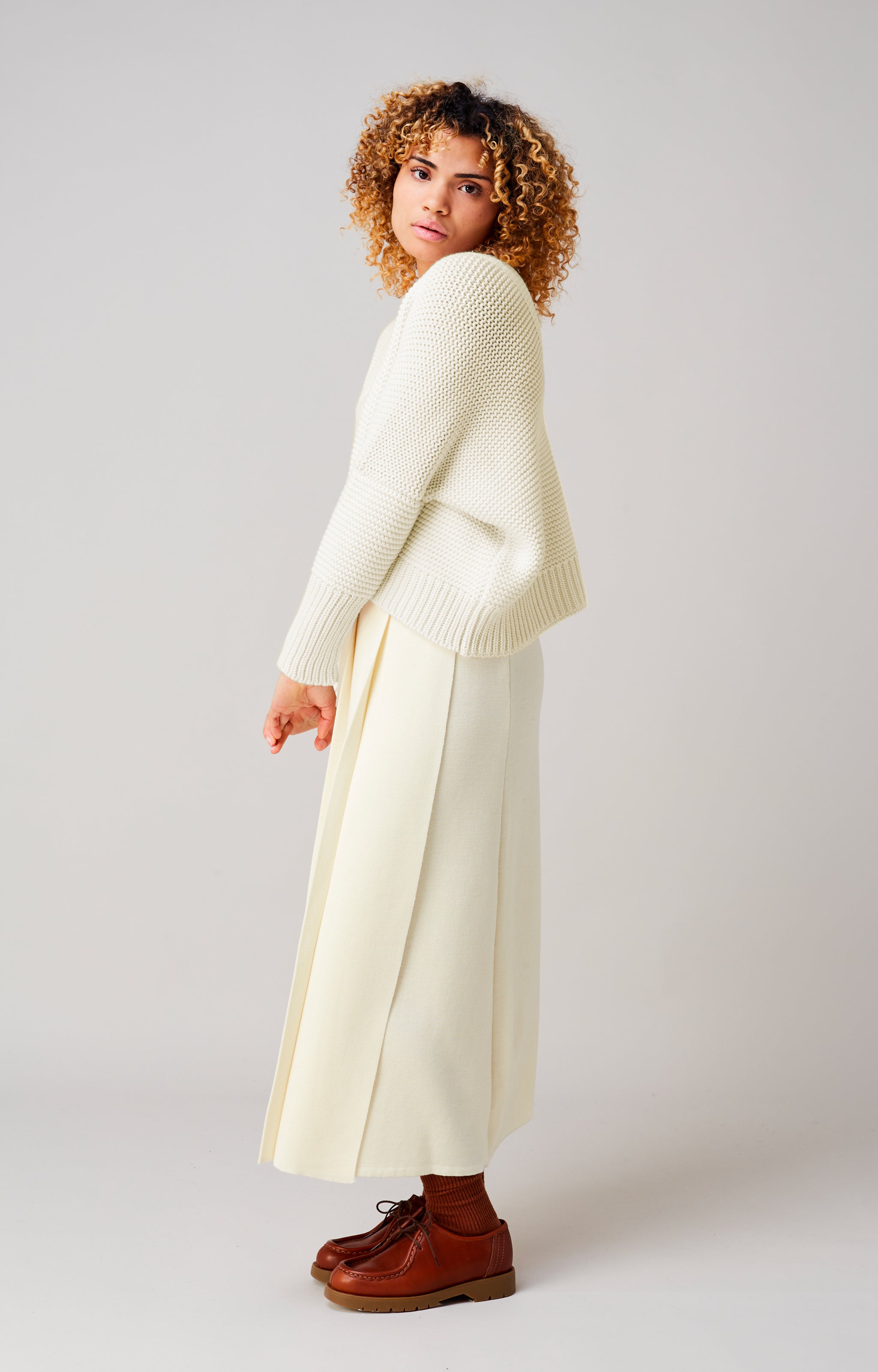 Pleated skirt
