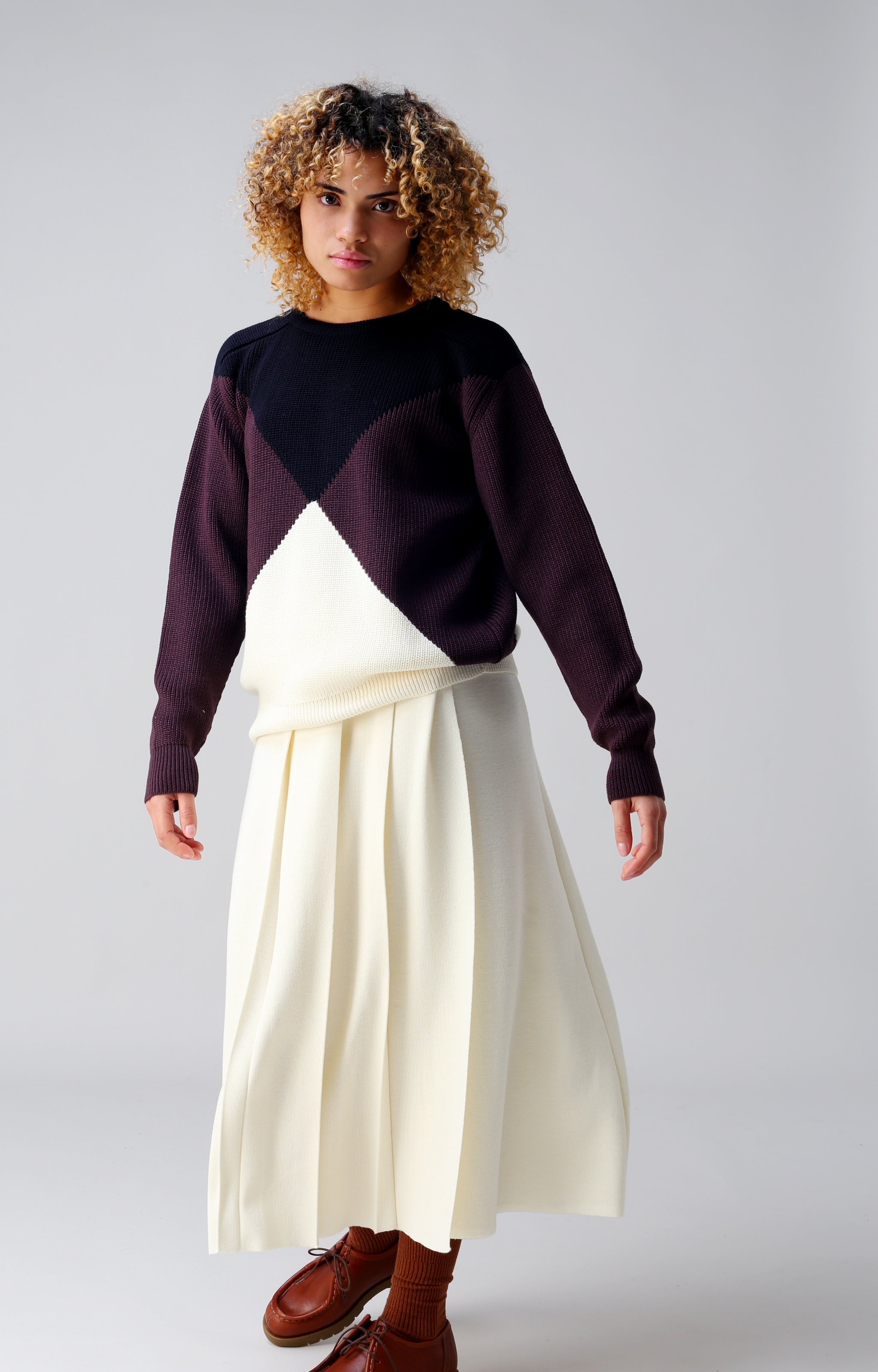 Pleated skirt