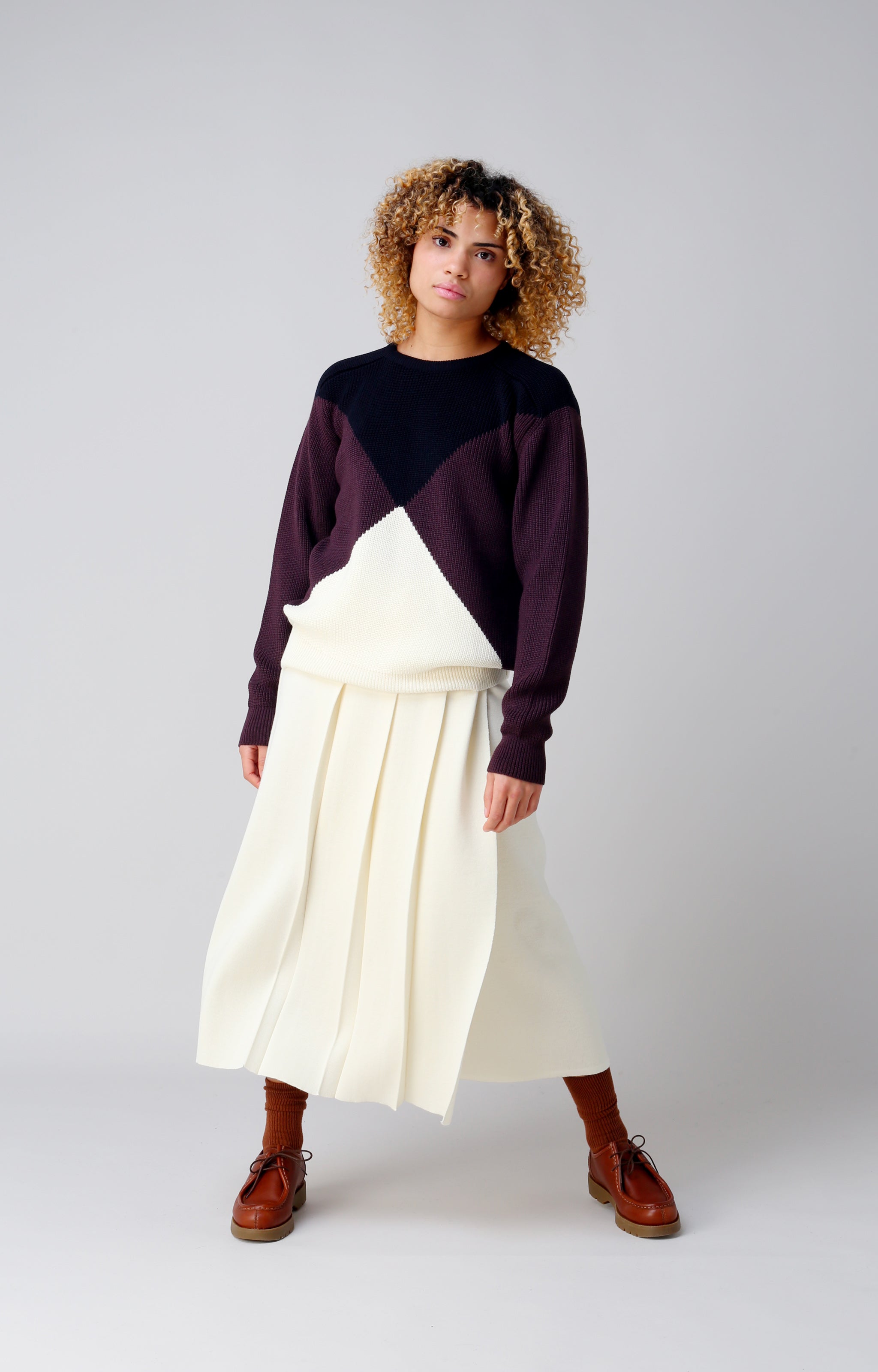 Pleated skirt