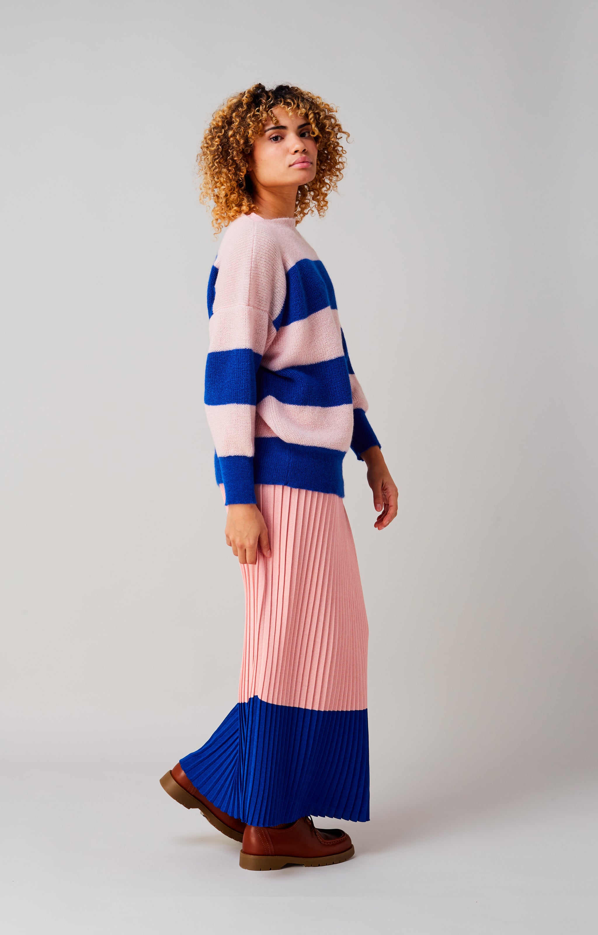 Plissé skirt