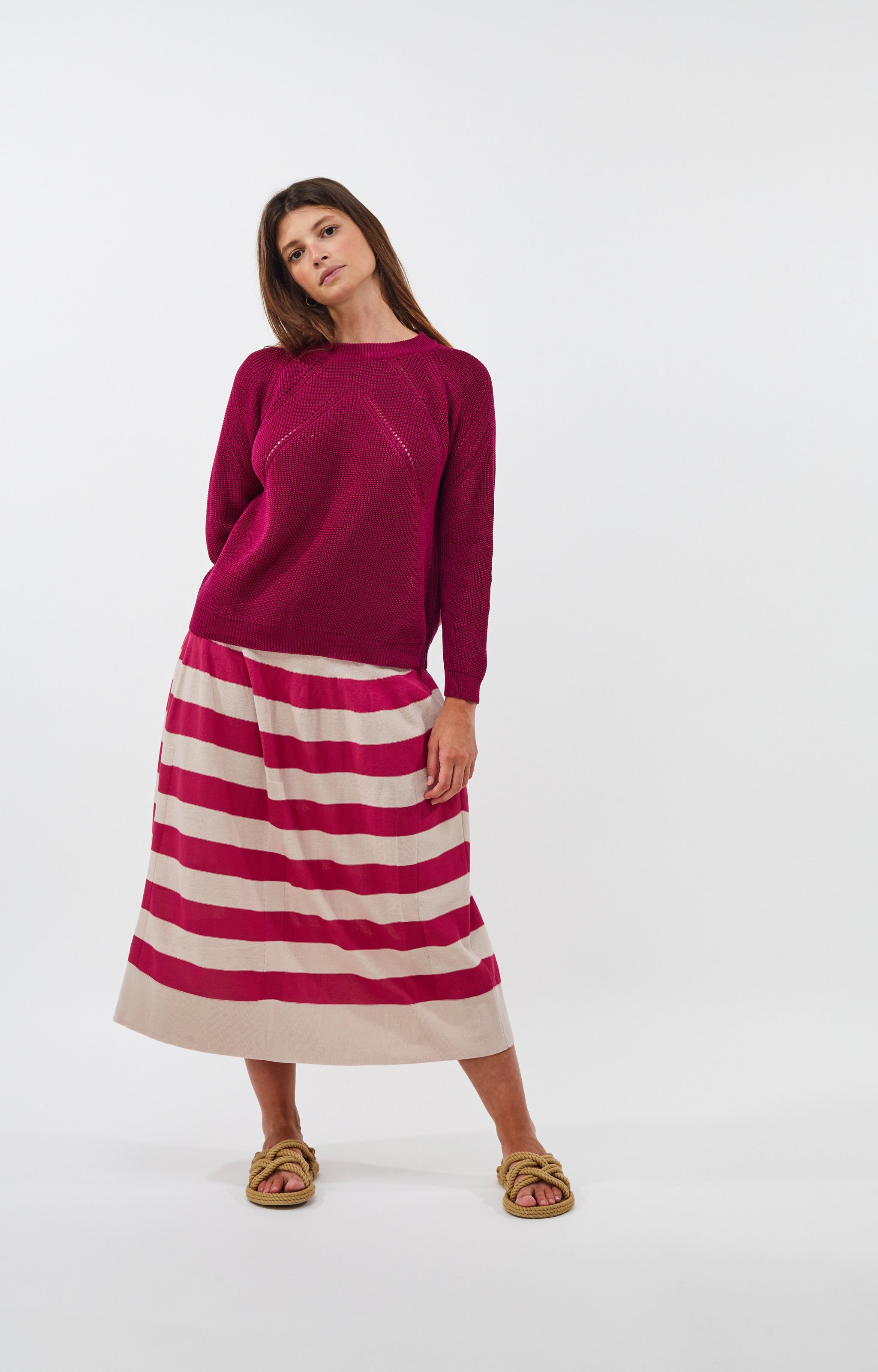 Stripy longuette