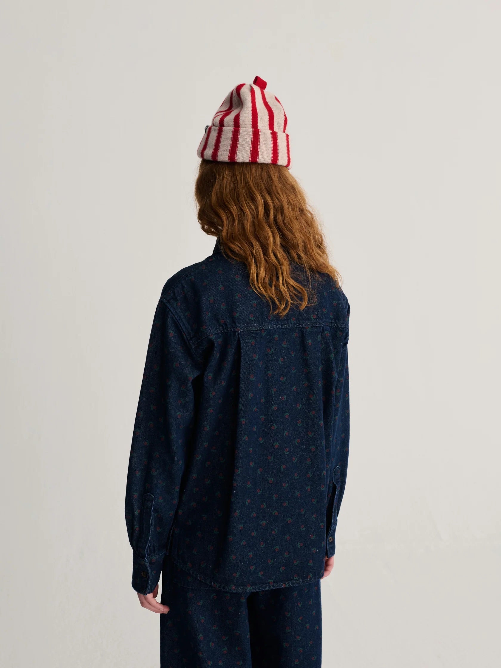 Swamp Whirl all over light denimshirt