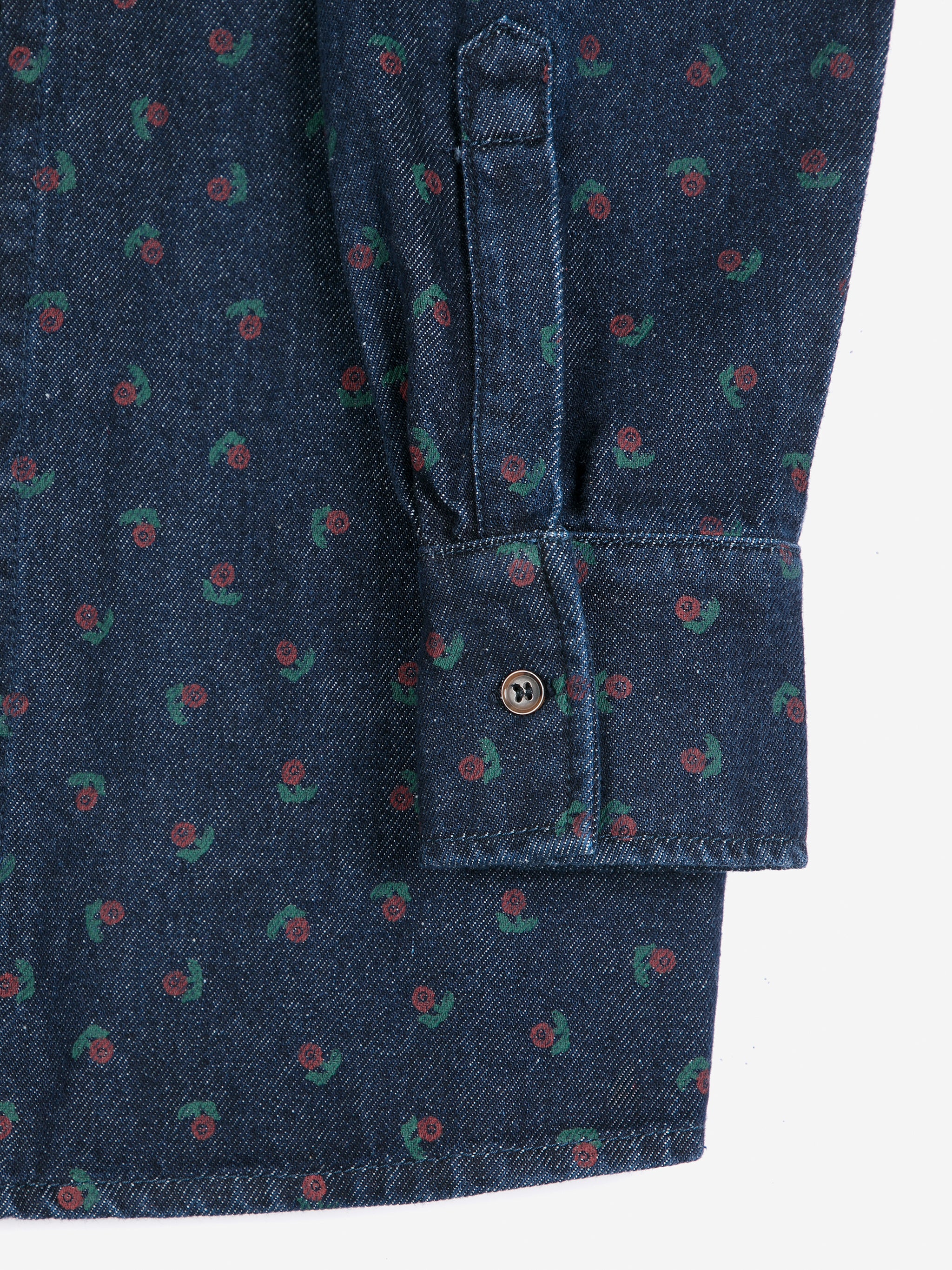 Swamp Whirl all over light denimshirt
