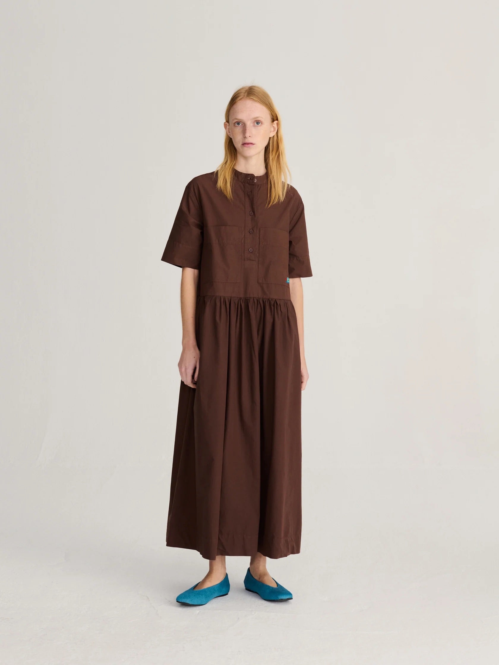 Monster Mug paper touch midi dress