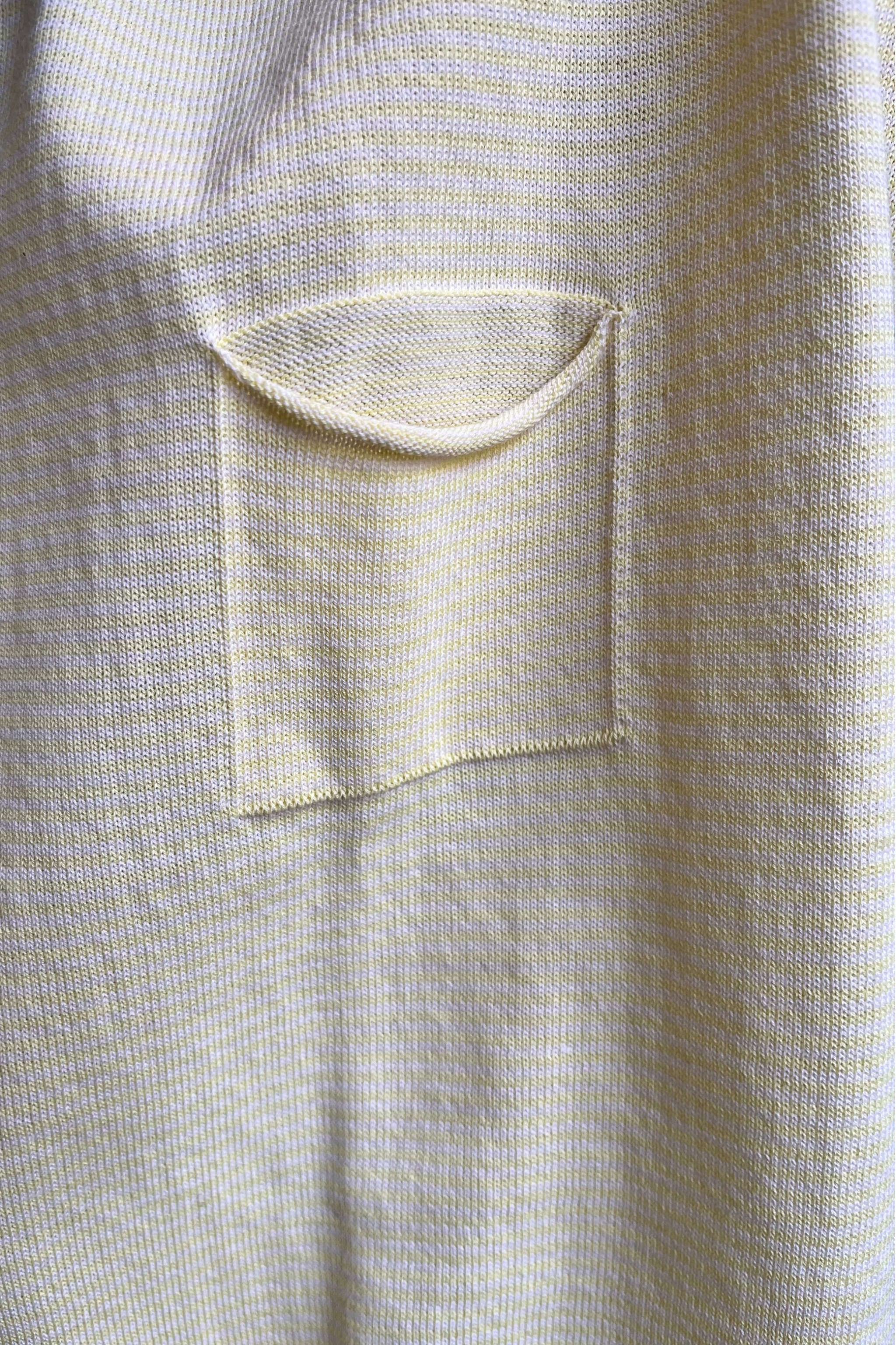 Stripy pocket top