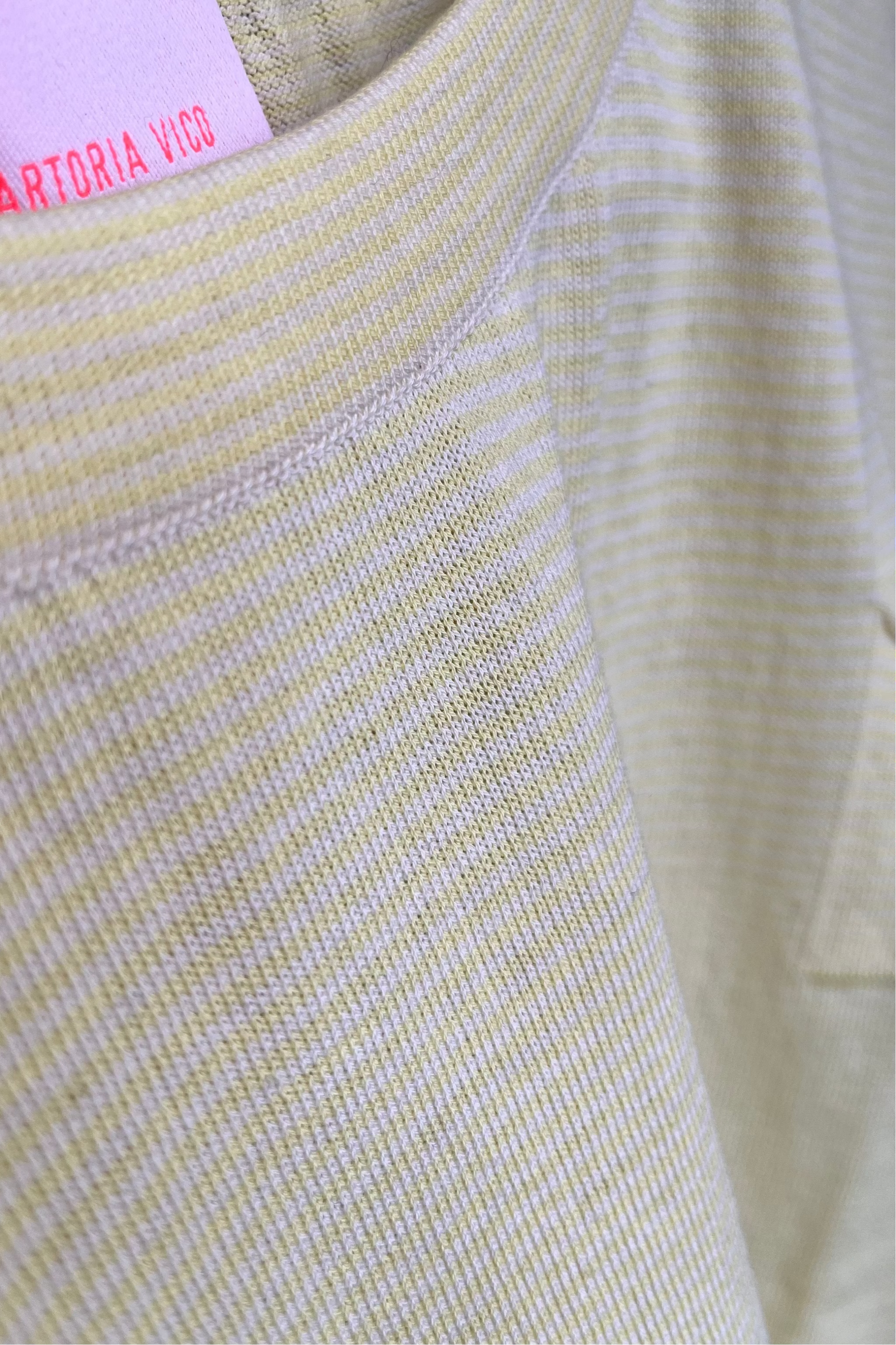 Stripy pocket top