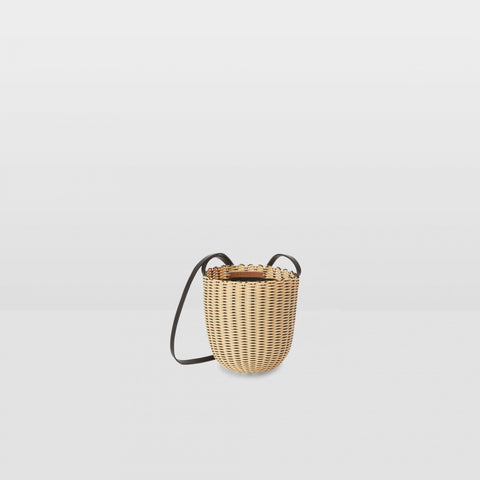 Mini Bucket | Black + Cream