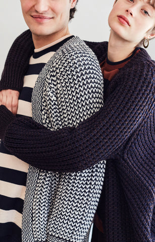 Cocoon cardigan — man