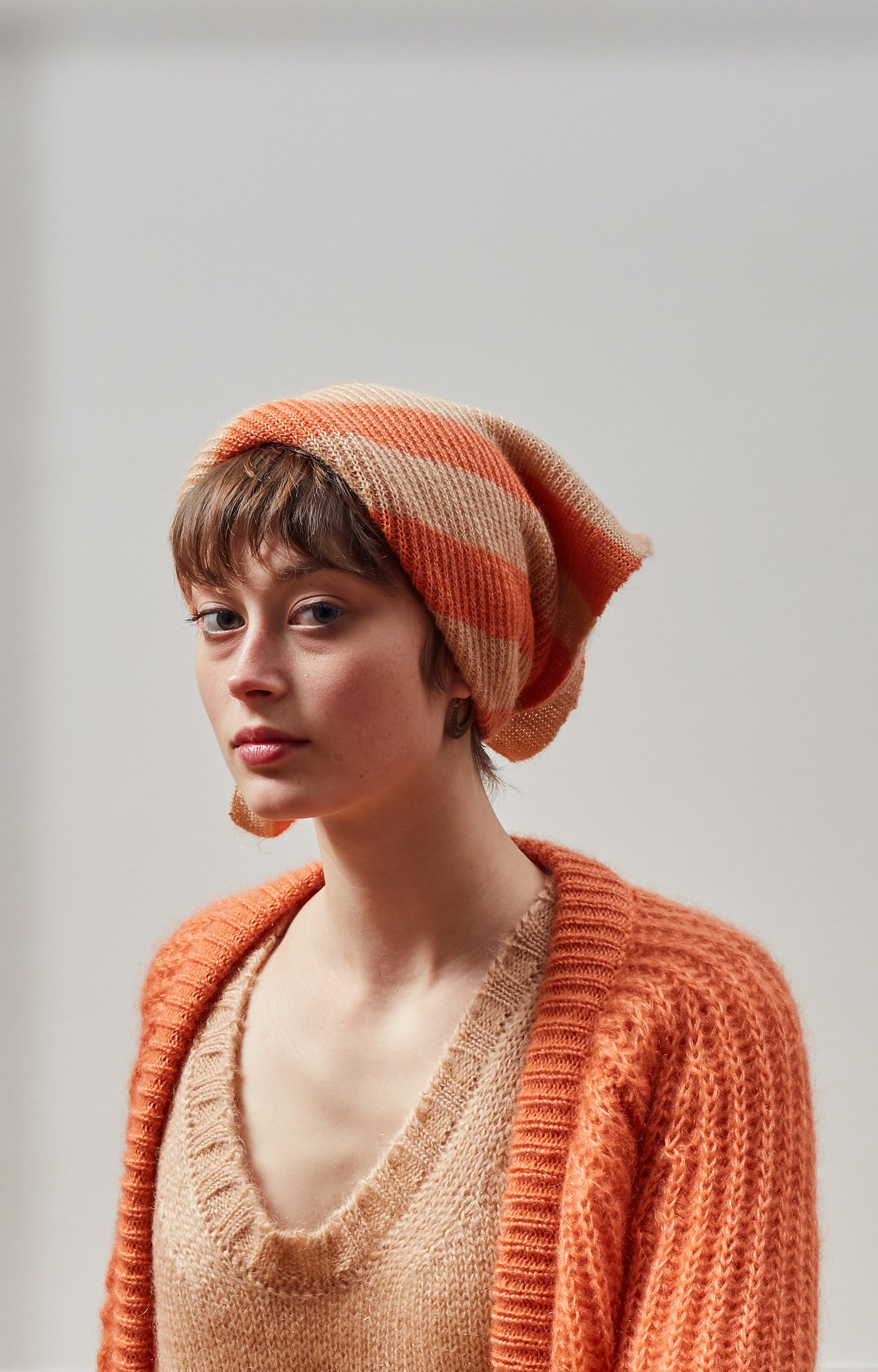 Cloud striped foulard
