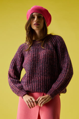 Puffy olographic sweater