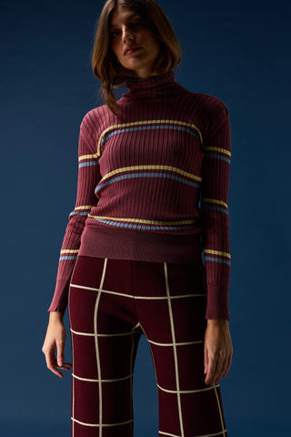 Skin turtleneck
